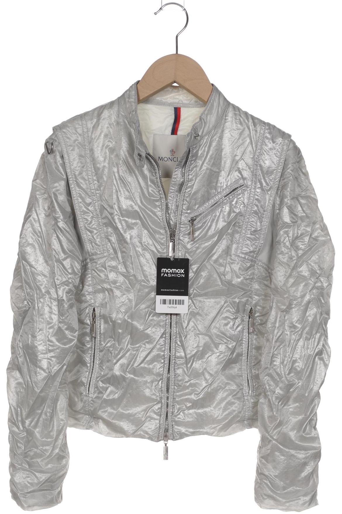 Moncler Damen Jacke, silber, Gr. 34