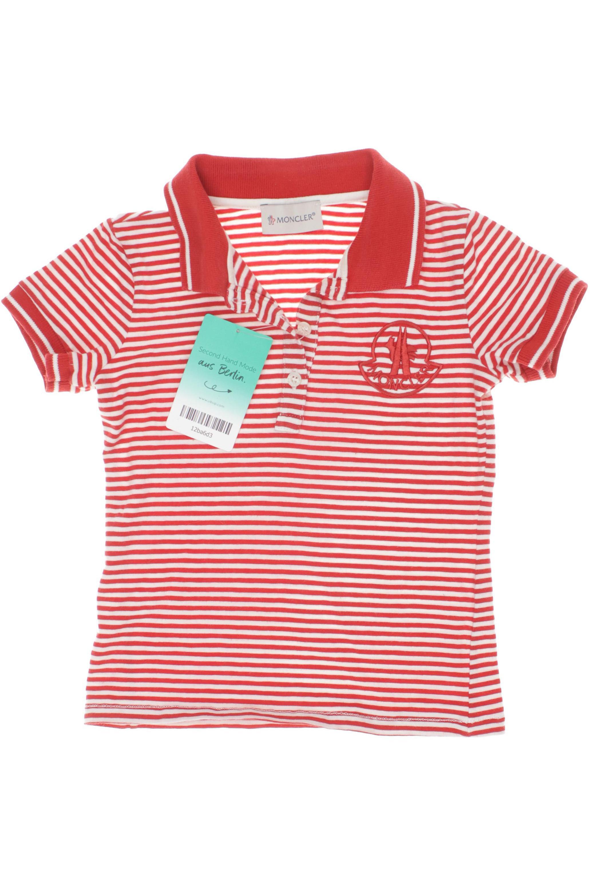 Moncler Jungen Poloshirt, rot, Gr. 116
