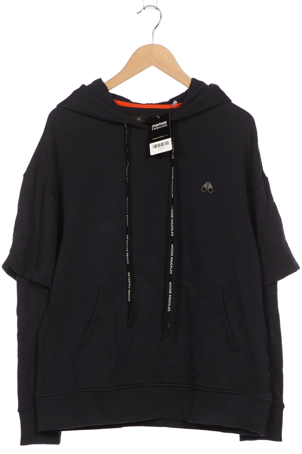 Moose Knuckles Damen Kapuzenpullover, marineblau, Gr. 38
