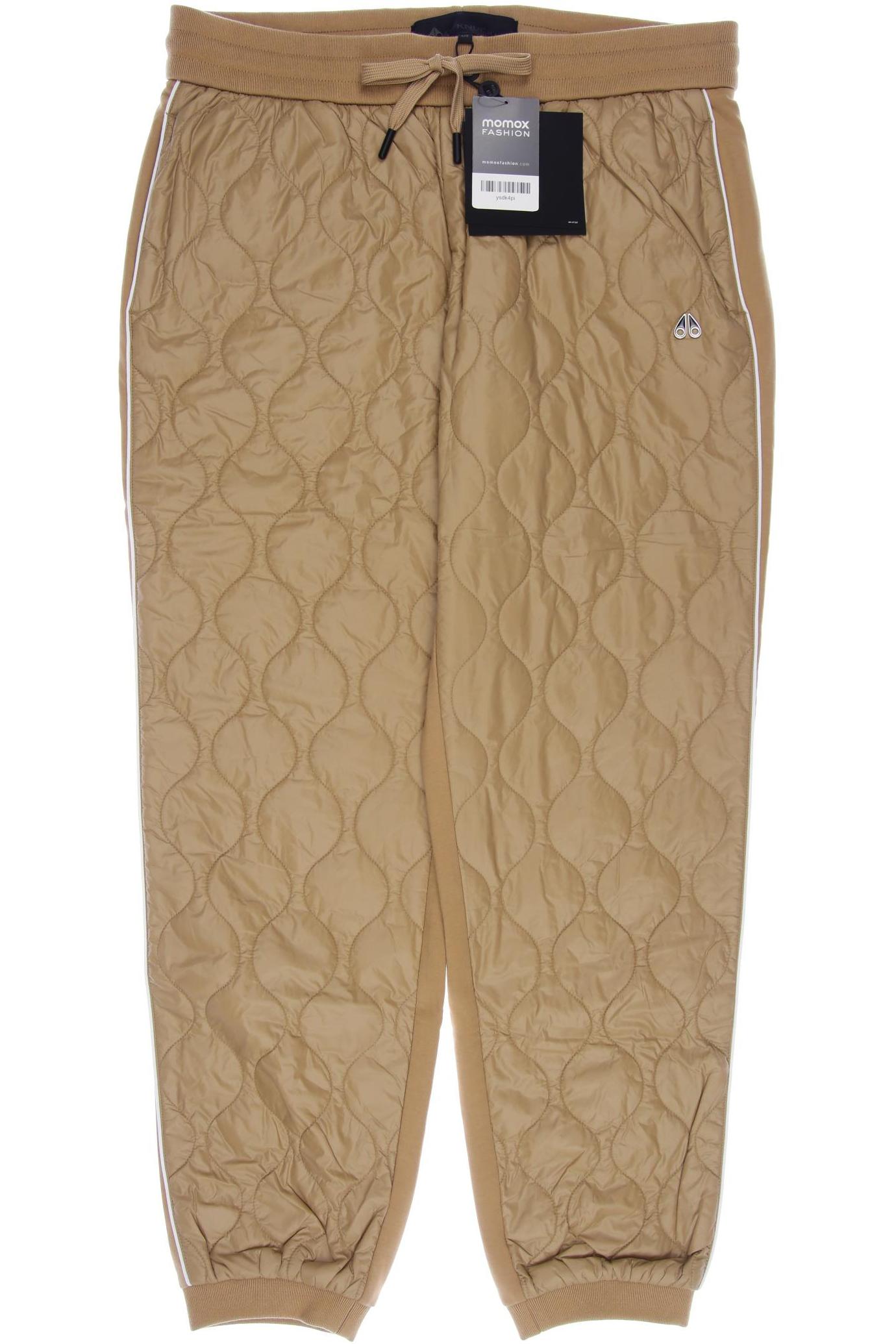 Moose Knuckles Damen Stoffhose, beige, Gr. 0