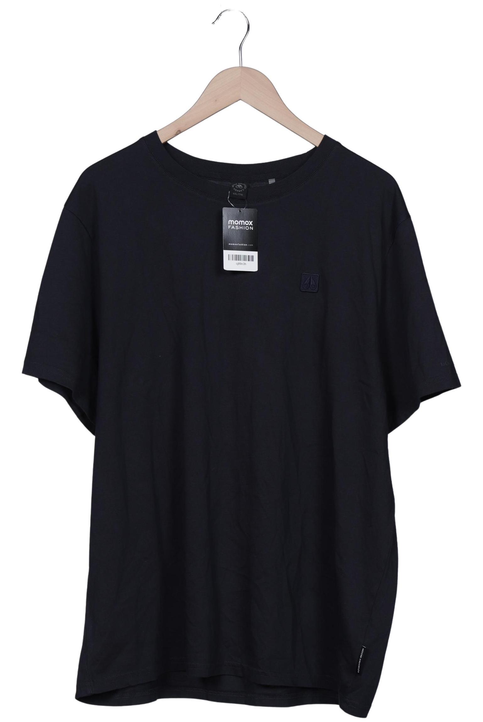 Moose Knuckles Herren T-Shirt, marineblau, Gr. 56