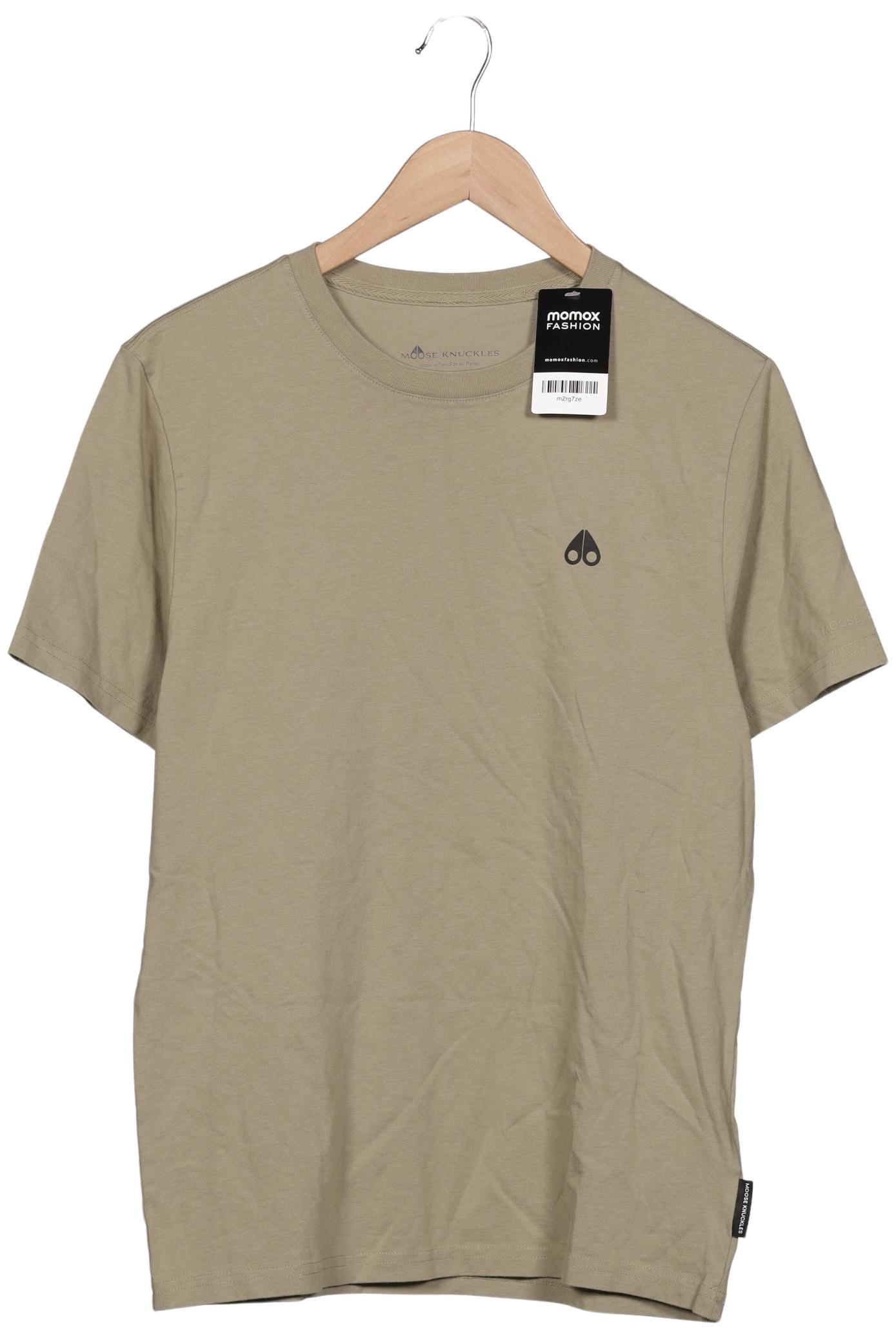 Moose Knuckles Herren T-Shirt, beige, Gr. 46