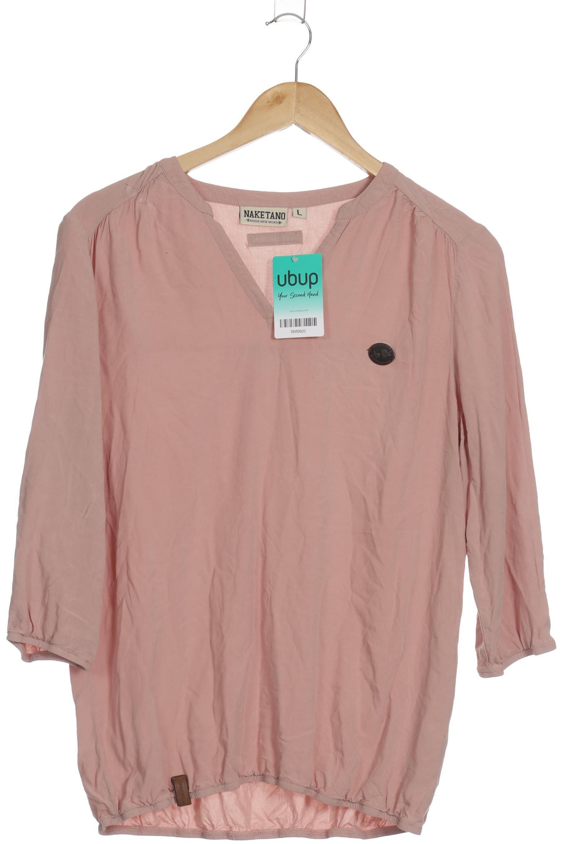 Naketano Damen Bluse, pink, Gr.