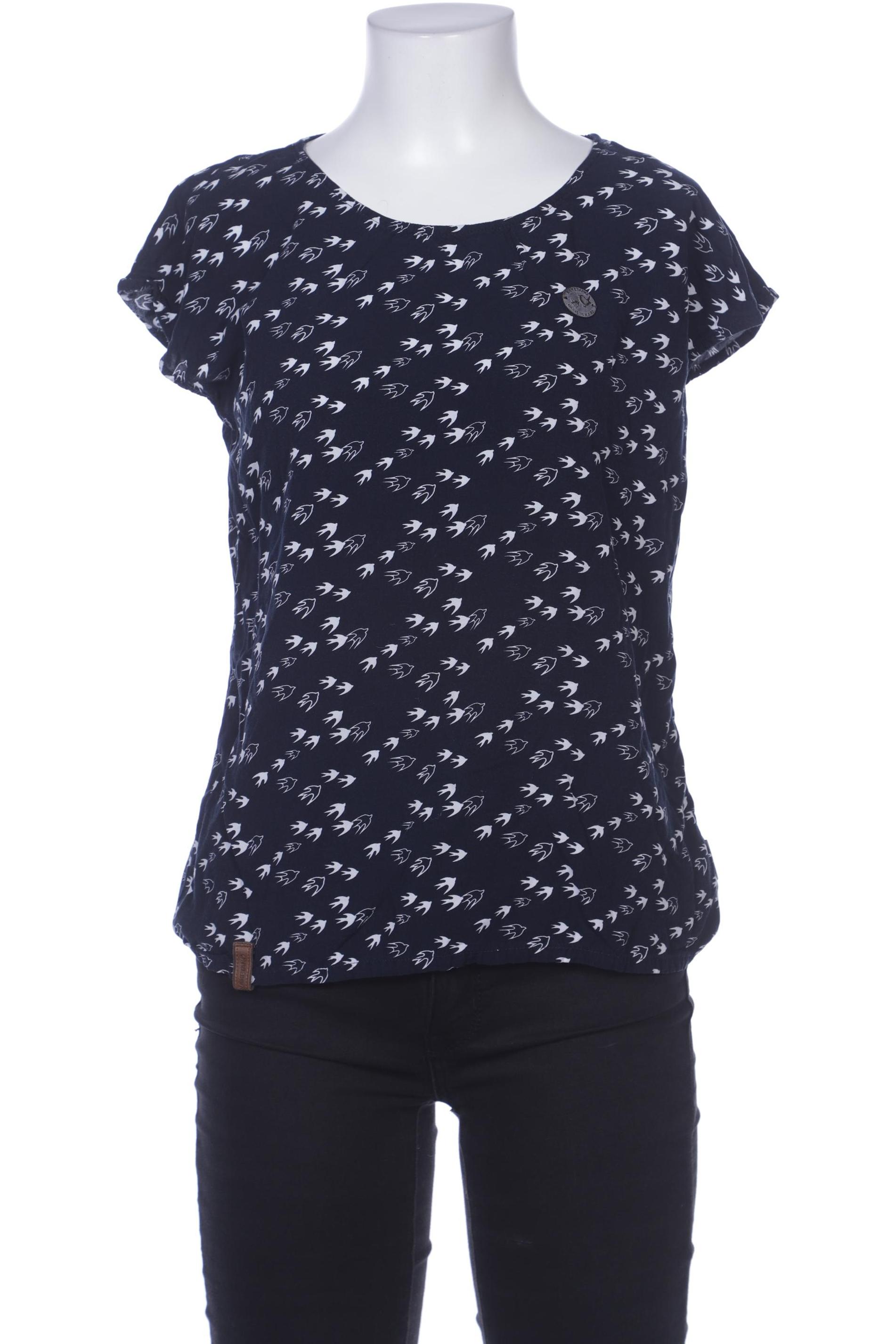 Naketano Damen Bluse, marineblau, Gr. 34