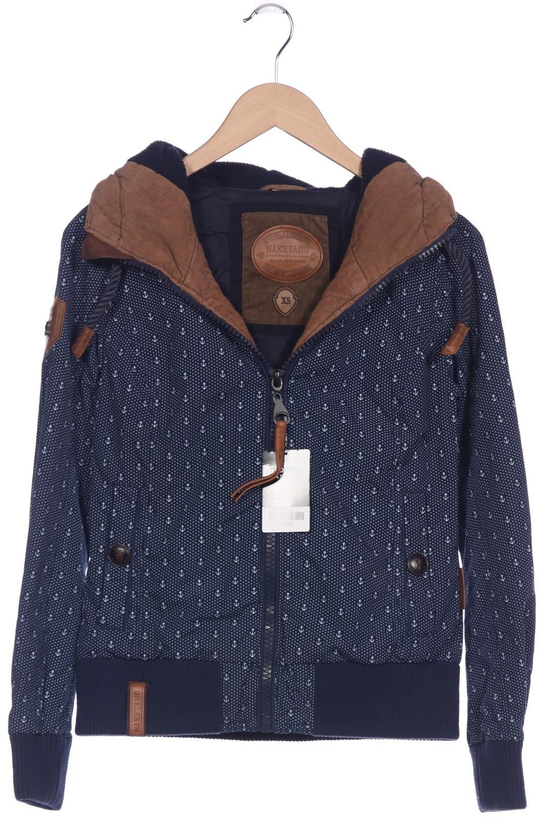 Naketano Damen Jacke, marineblau, Gr. 34