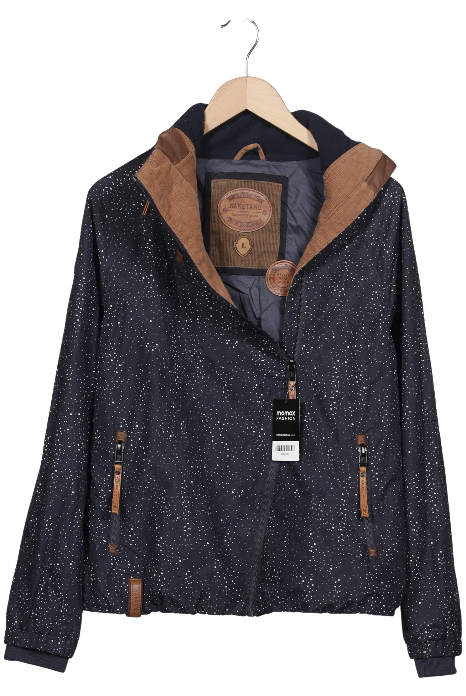 Naketano Damen Jacke, marineblau, Gr. 42