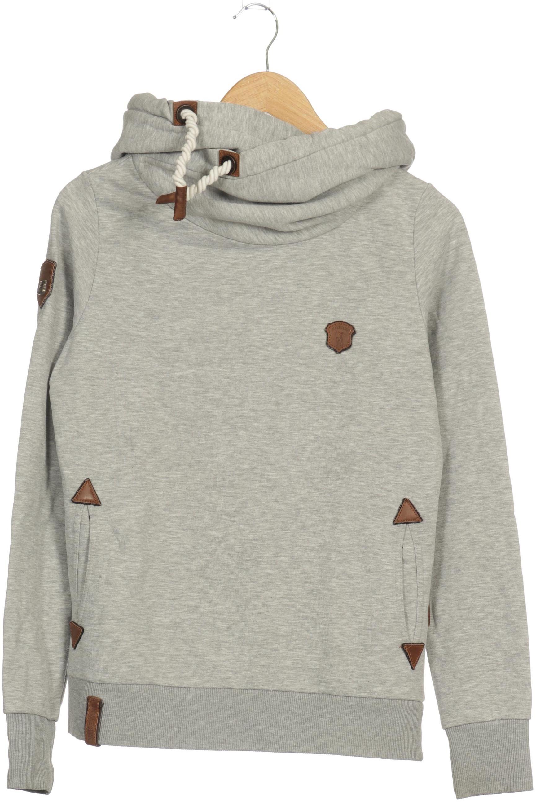 Naketano Damen Kapuzenpullover, grau, Gr.