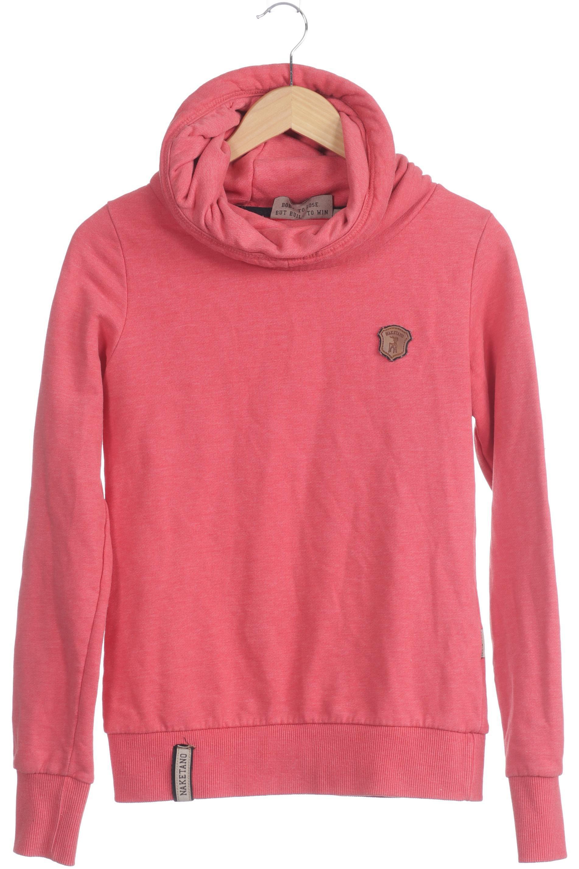 Naketano Damen Kapuzenpullover, pink, Gr.