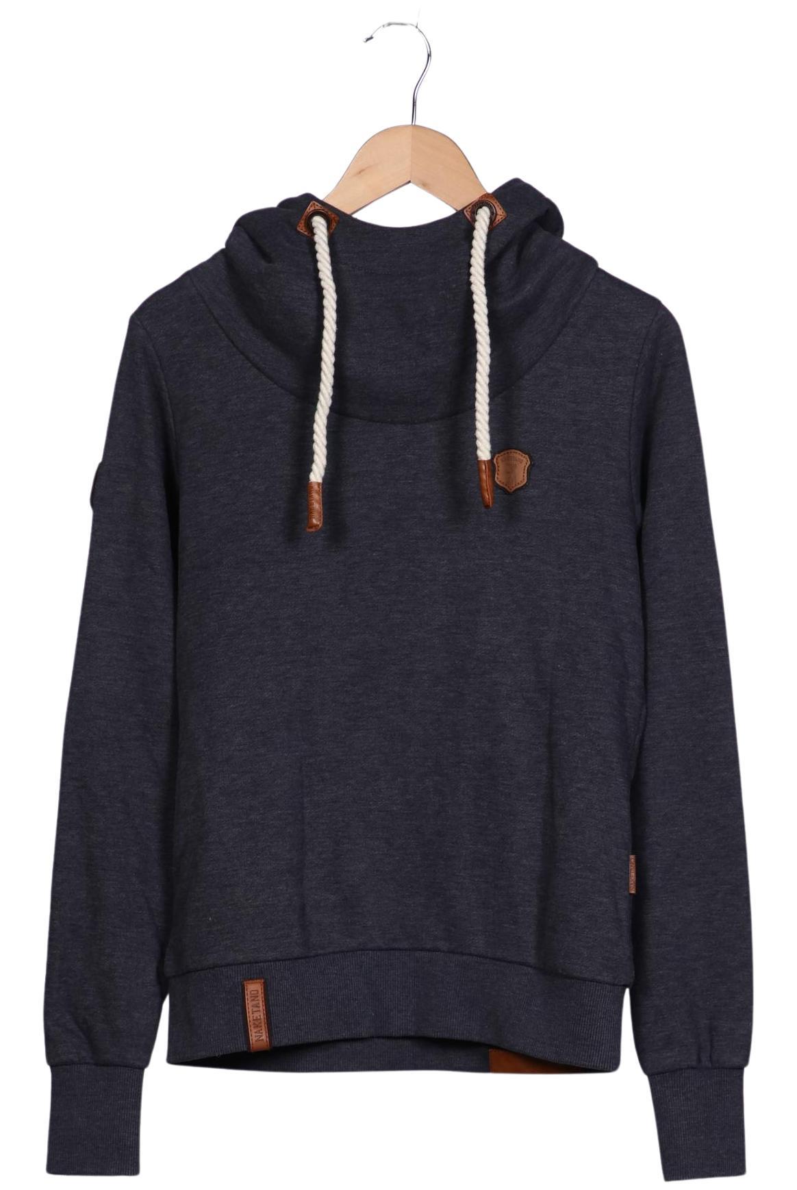 Naketano Damen Kapuzenpullover, marineblau, Gr. 38