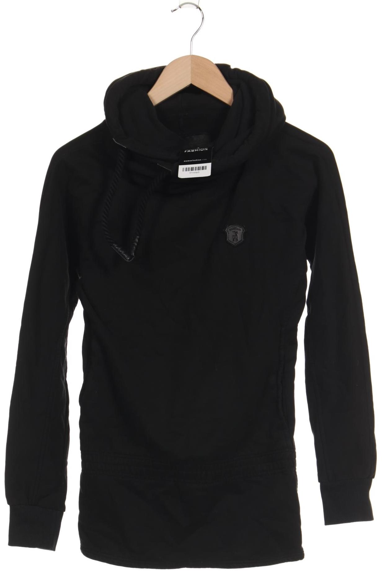 Naketano Damen Kapuzenpullover, schwarz, Gr. 34