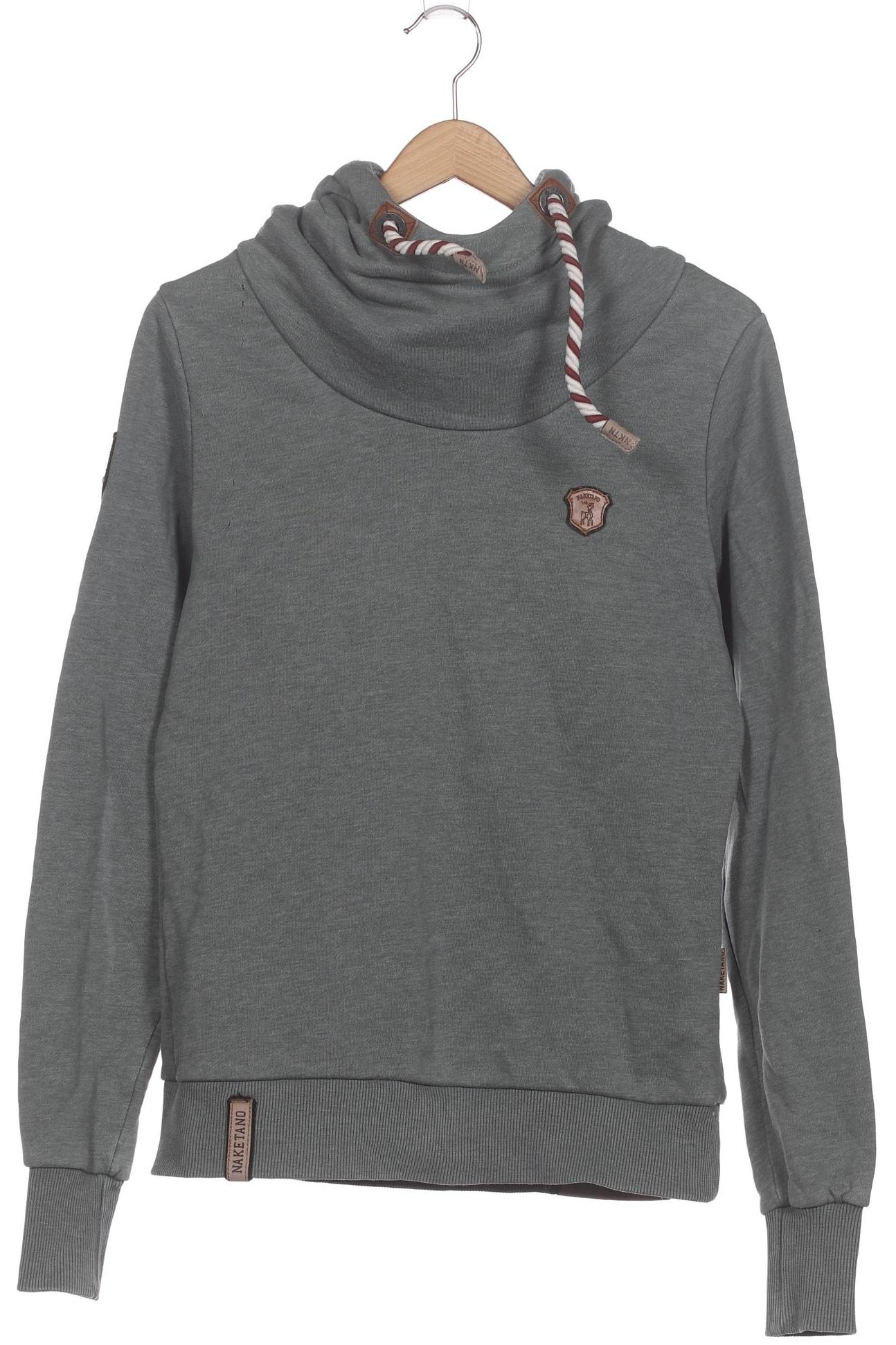 Naketano Damen Kapuzenpullover, grün, Gr. 36