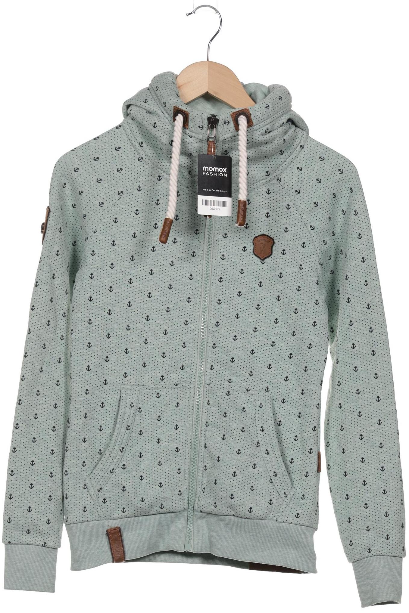 Naketano Damen Kapuzenpullover, grün, Gr. 36