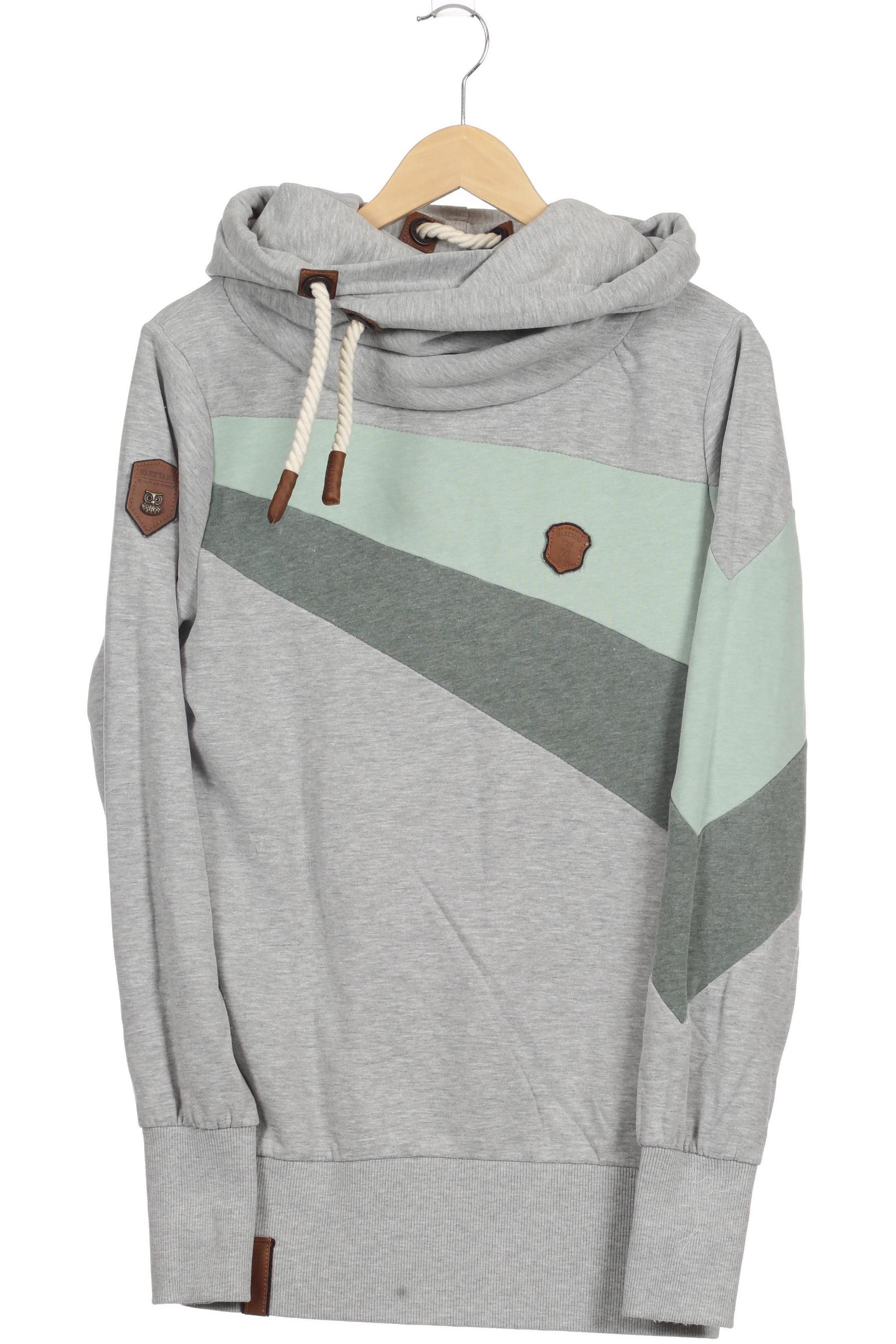 Naketano Damen Kapuzenpullover, grau, Gr.