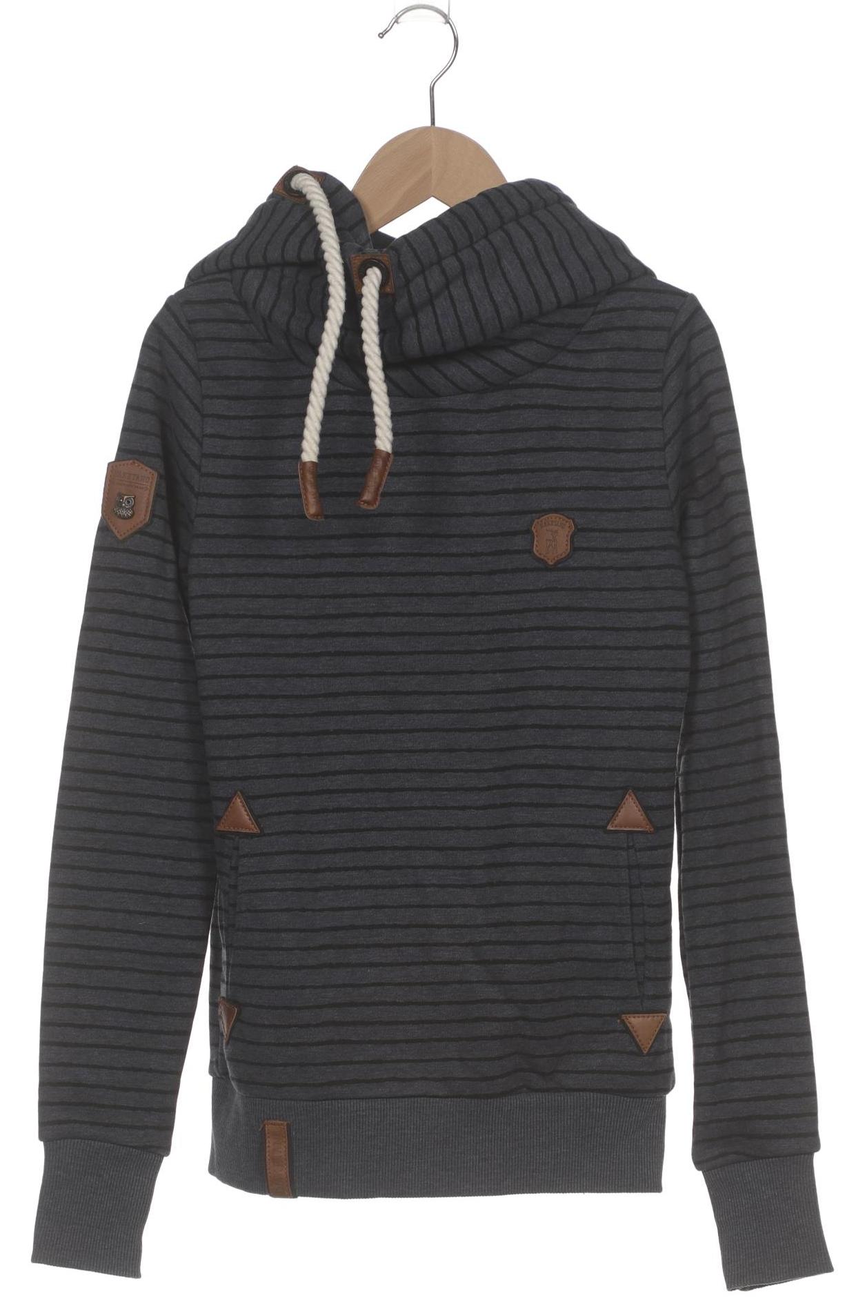 Naketano Damen Kapuzenpullover, marineblau, Gr. 34