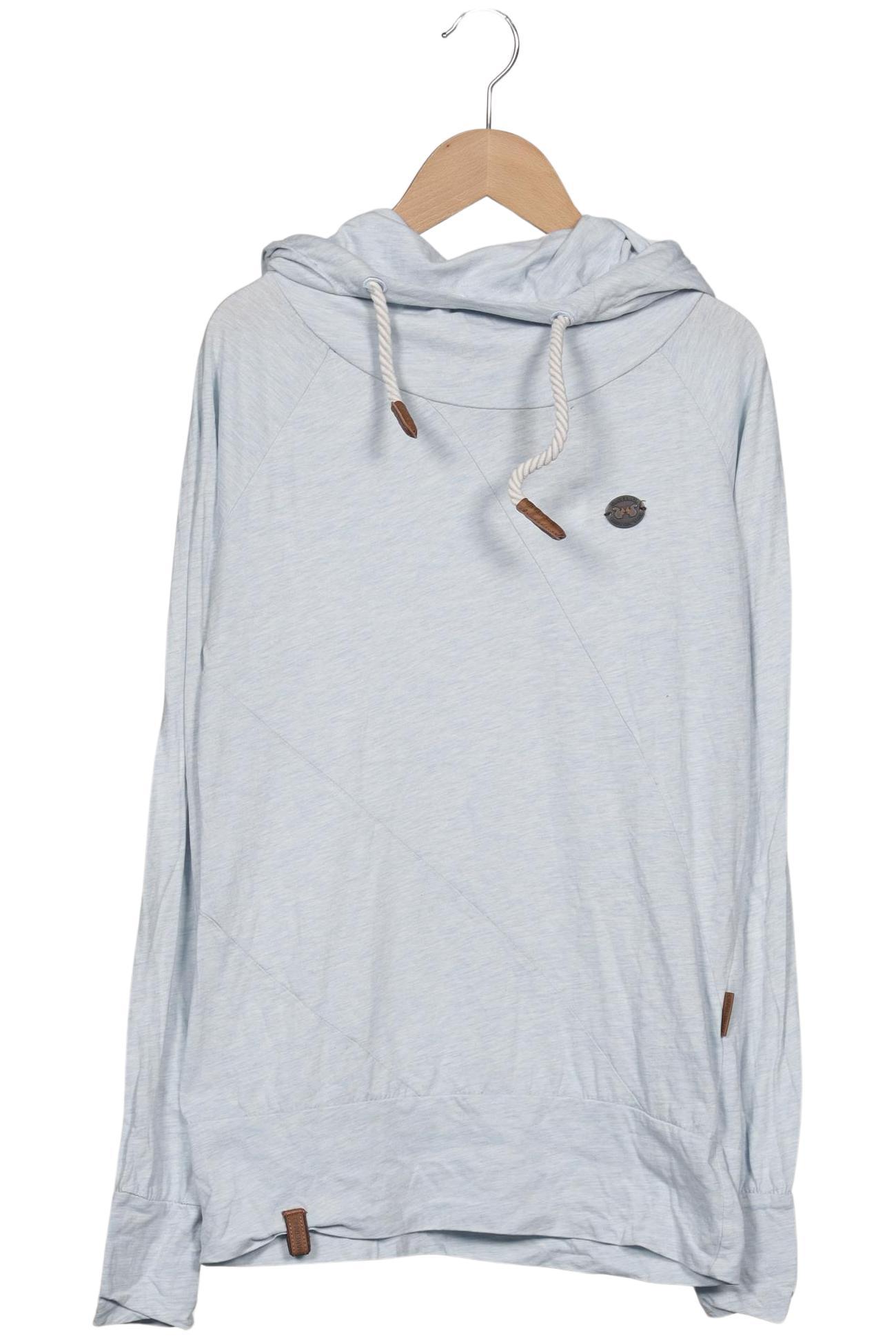 Naketano Damen Kapuzenpullover, hellblau, Gr. 38