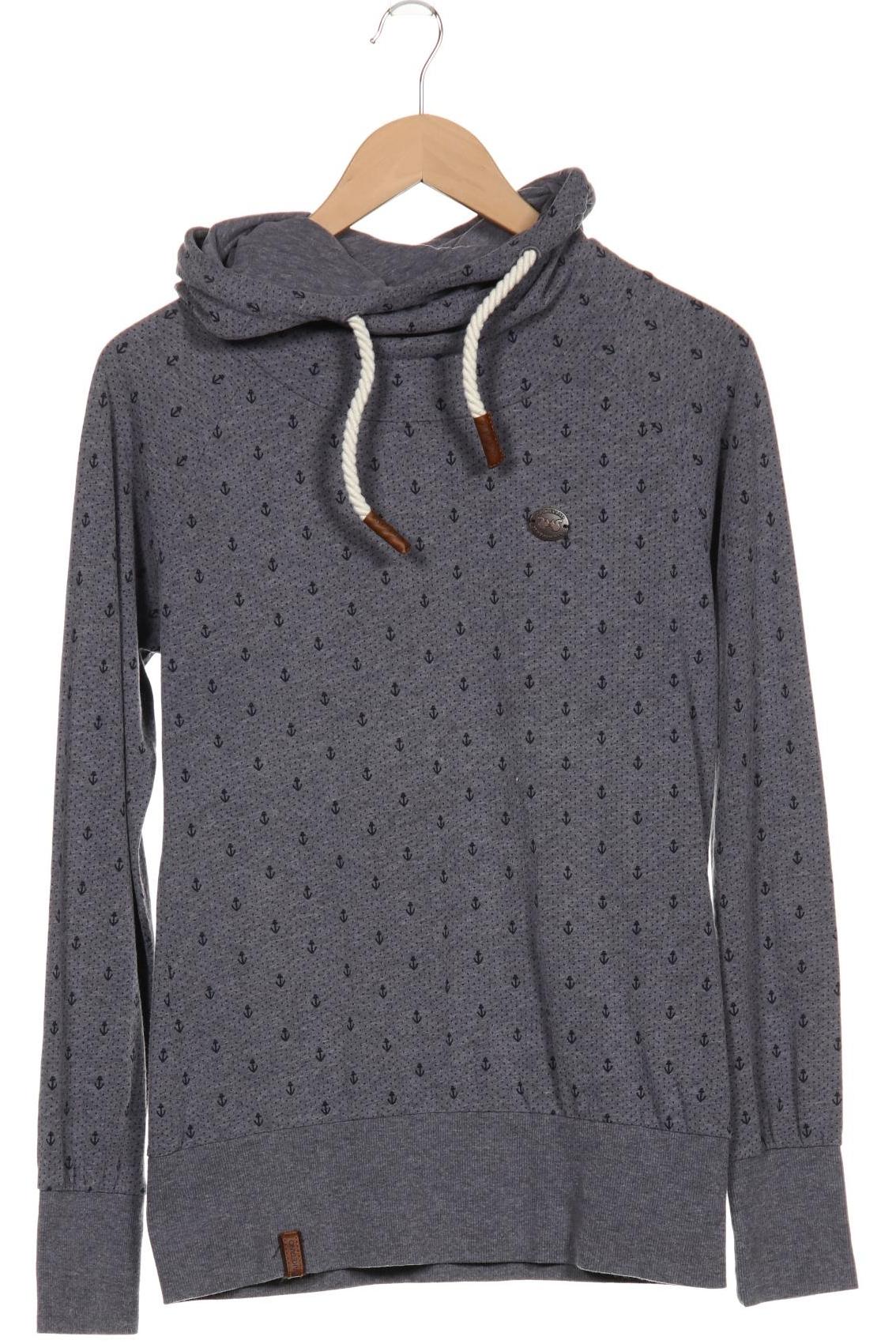 Naketano Damen Kapuzenpullover, grau, Gr. 38