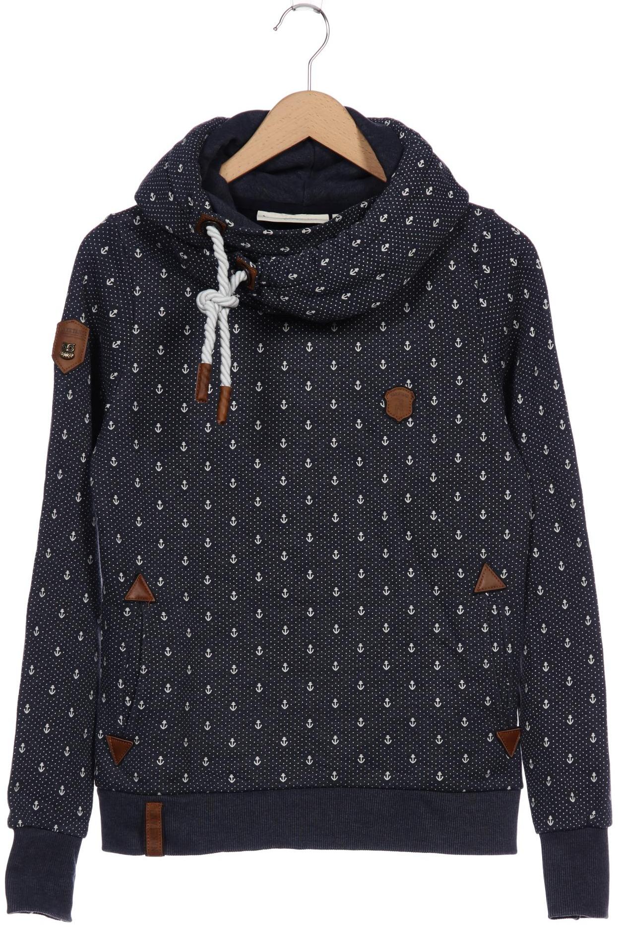 Naketano Damen Kapuzenpullover, grau, Gr. 42