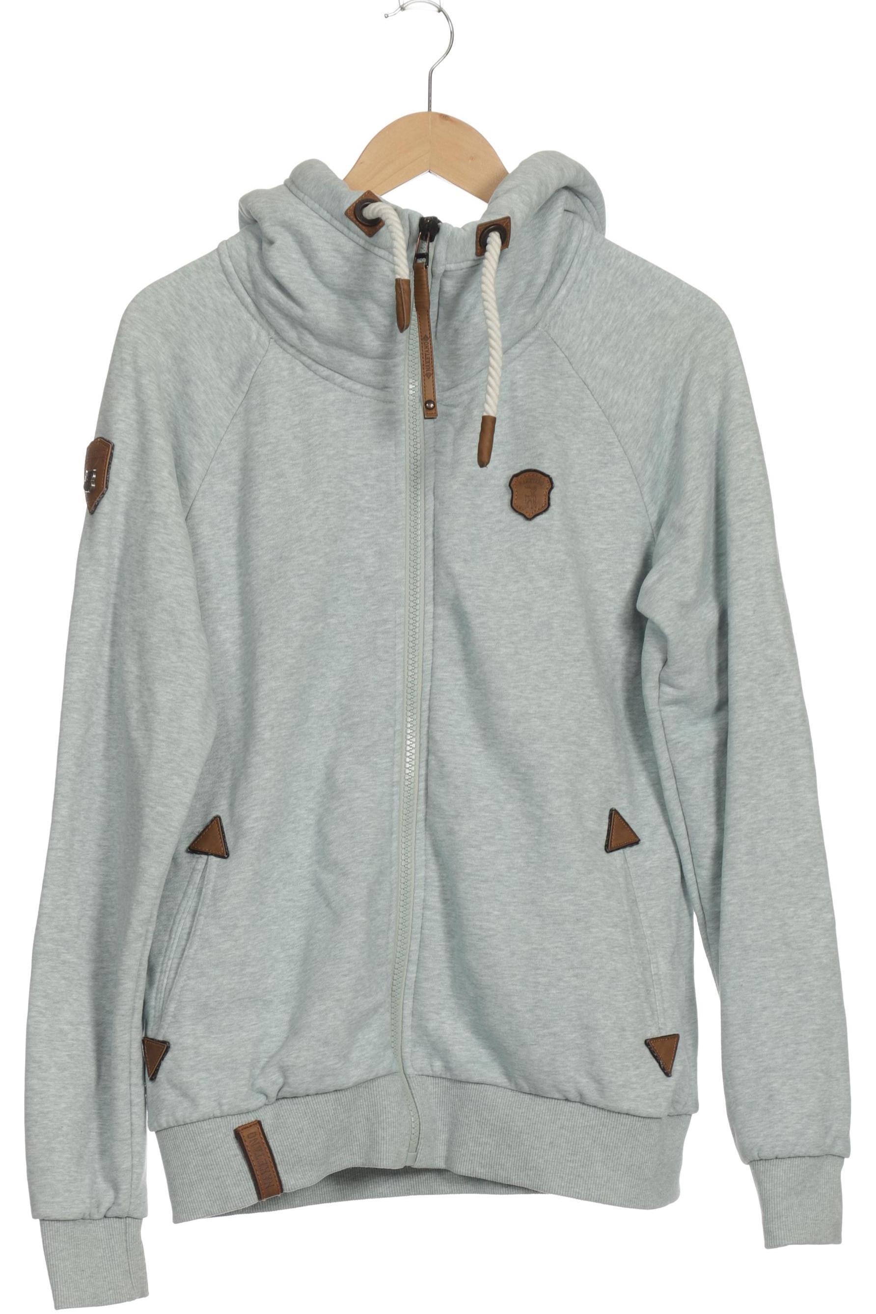 Naketano Damen Kapuzenpullover, blau, Gr.