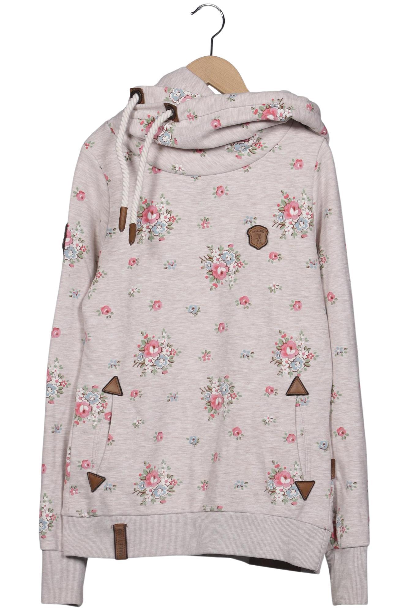 Naketano Damen Kapuzenpullover, beige, Gr. 38