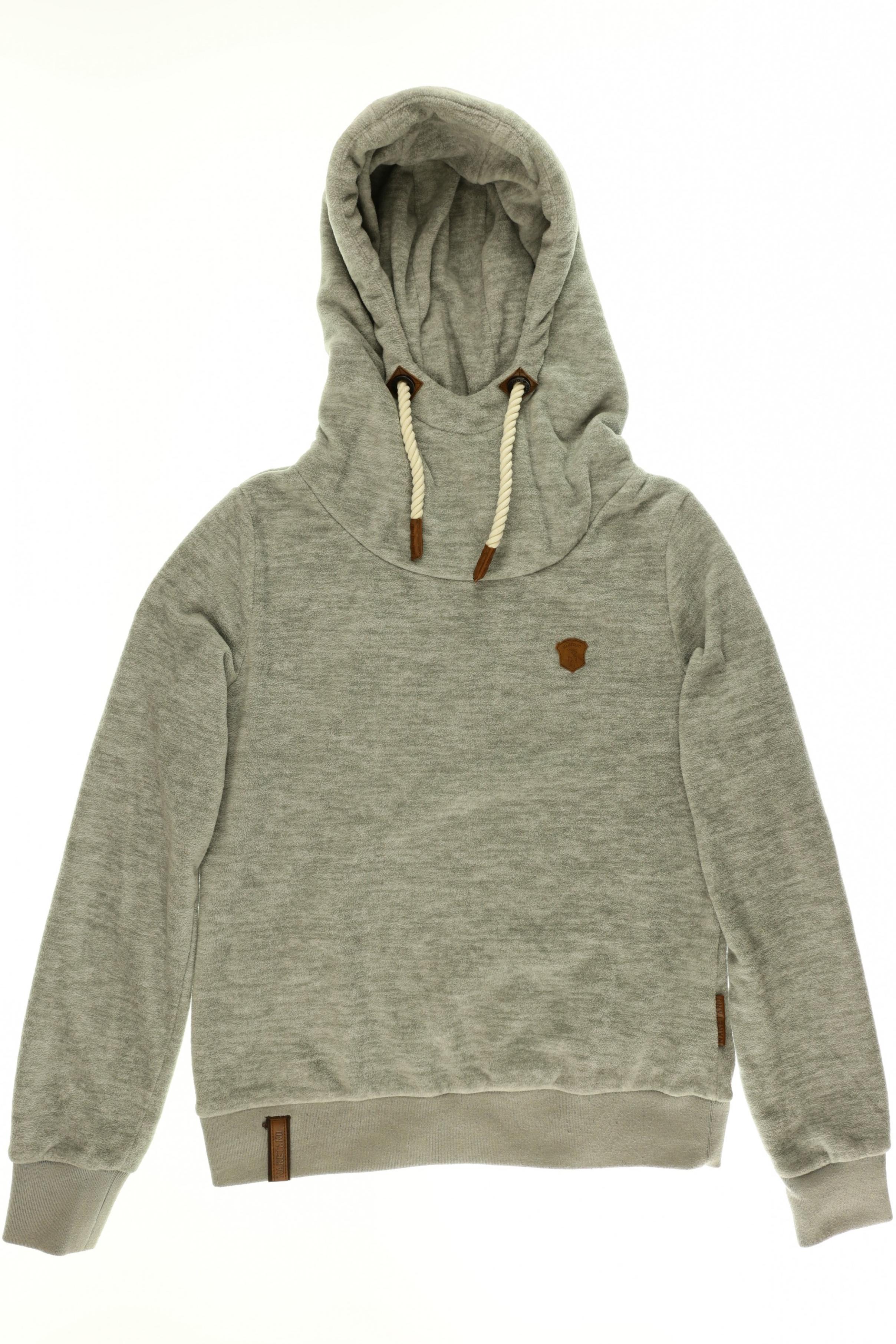 Naketano Damen Kapuzenpullover, grau, Gr.