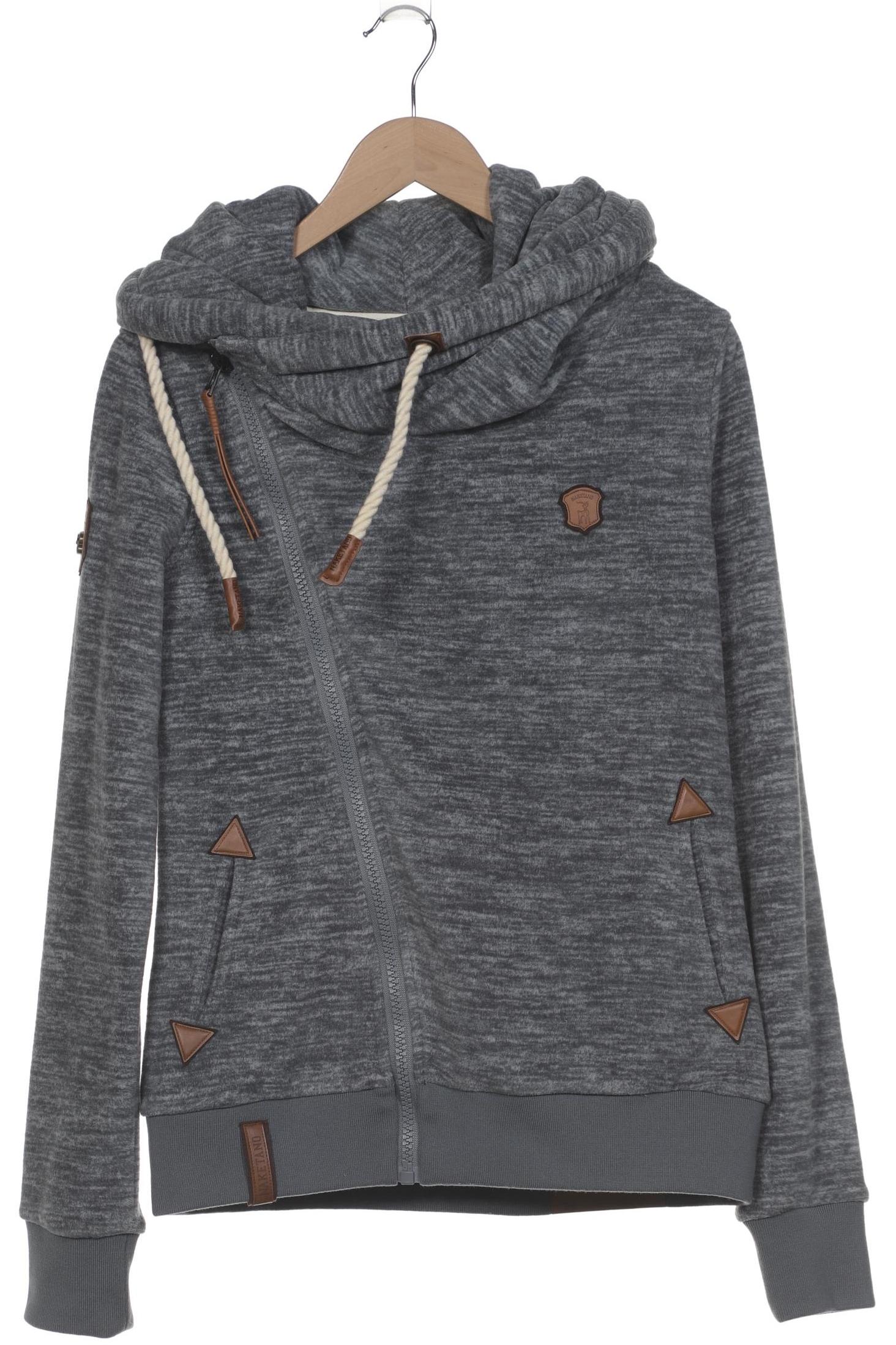 Naketano Damen Kapuzenpullover, türkis, Gr. 42