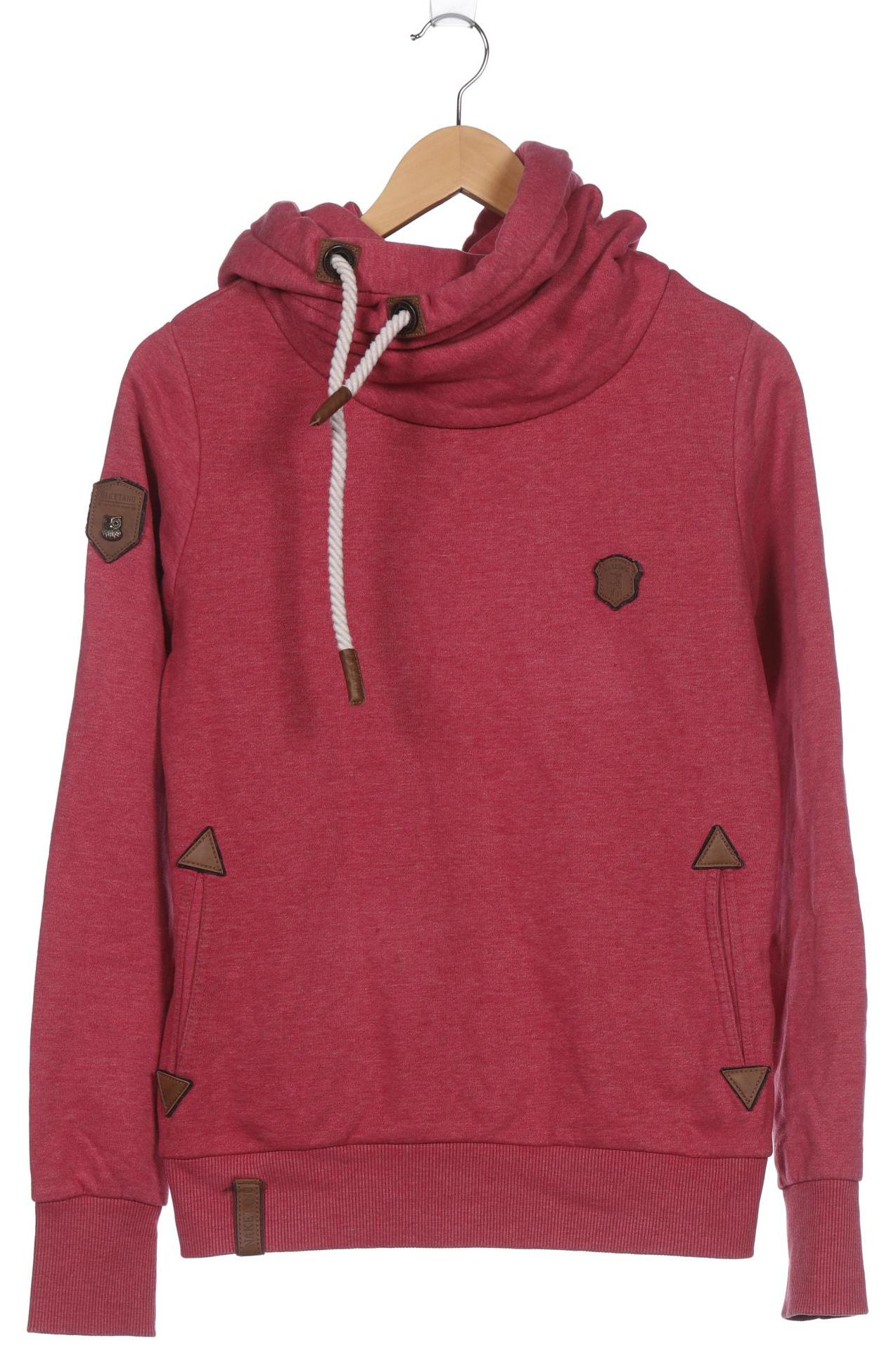 Naketano Damen Kapuzenpullover, pink, Gr. 42