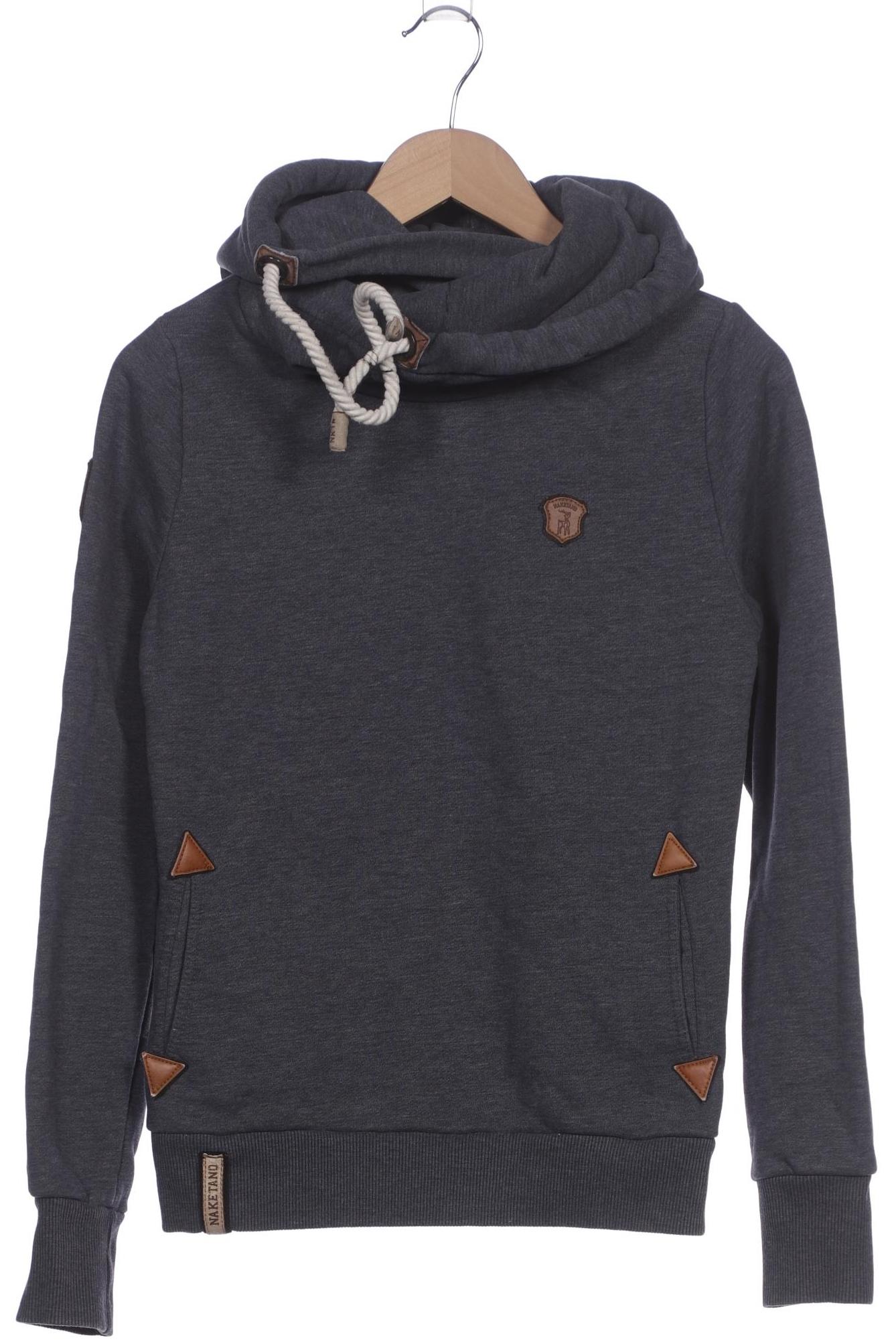 Naketano Damen Kapuzenpullover, marineblau, Gr. 36