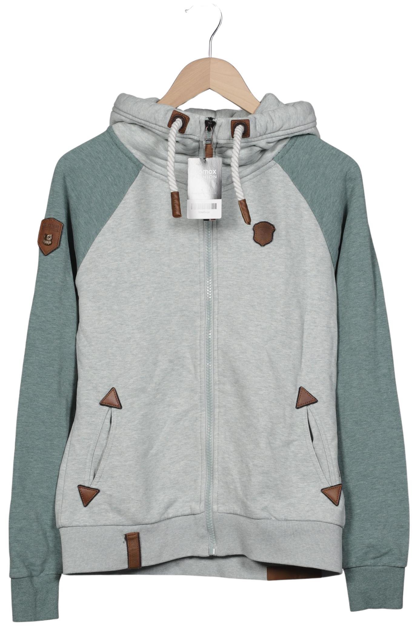 Naketano Damen Kapuzenpullover, hellgrün, Gr. 38
