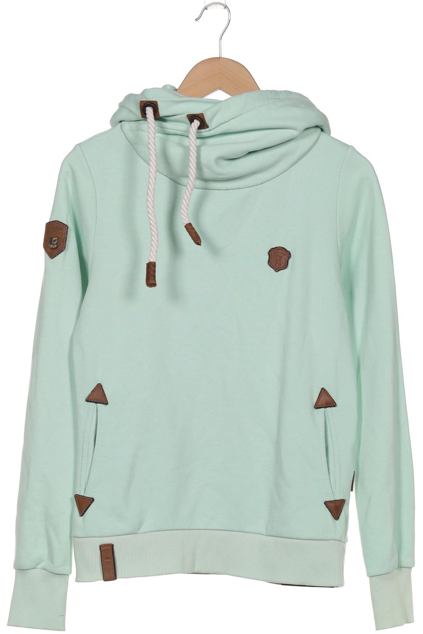 Naketano Damen Kapuzenpullover, hellgrün, Gr. 42