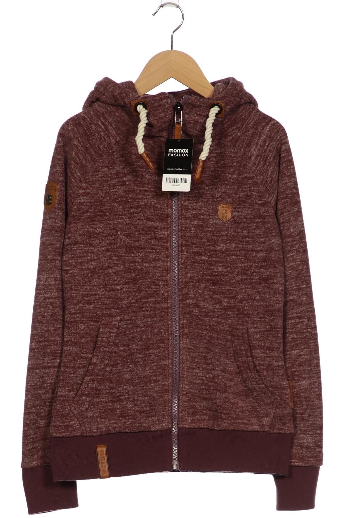 Naketano Damen Kapuzenpullover, bordeaux, Gr. 34