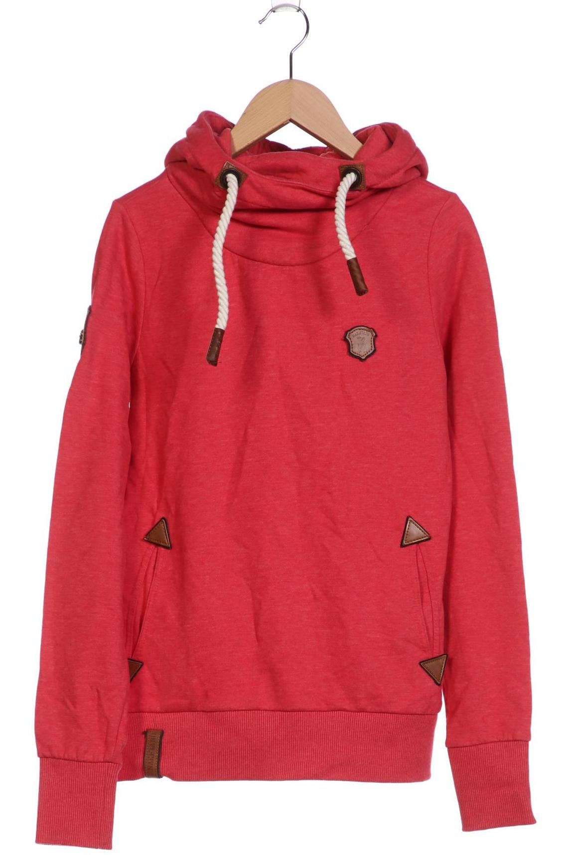 Naketano Damen Kapuzenpullover, pink, Gr. 38