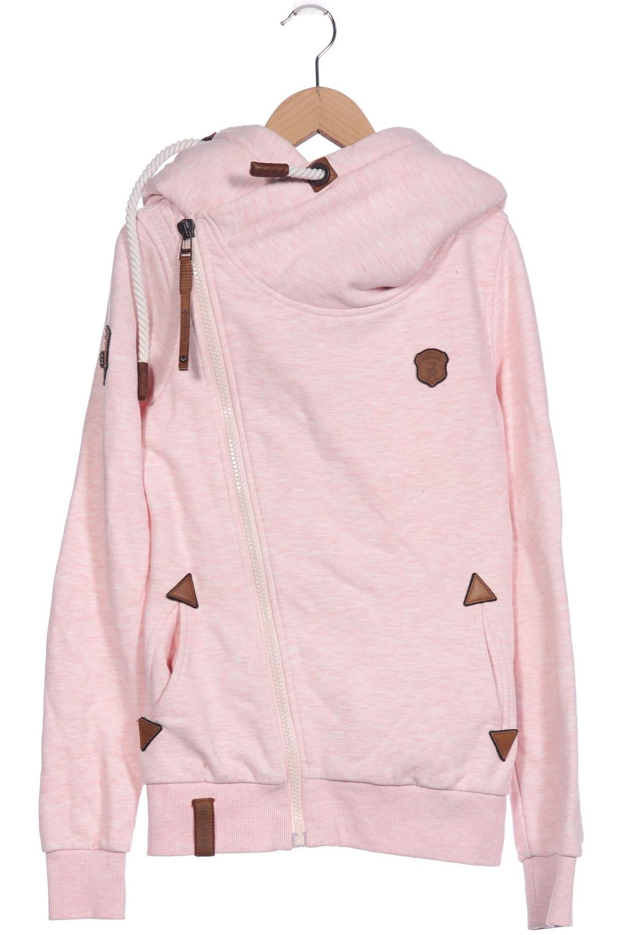 Naketano Damen Kapuzenpullover, pink, Gr. 36