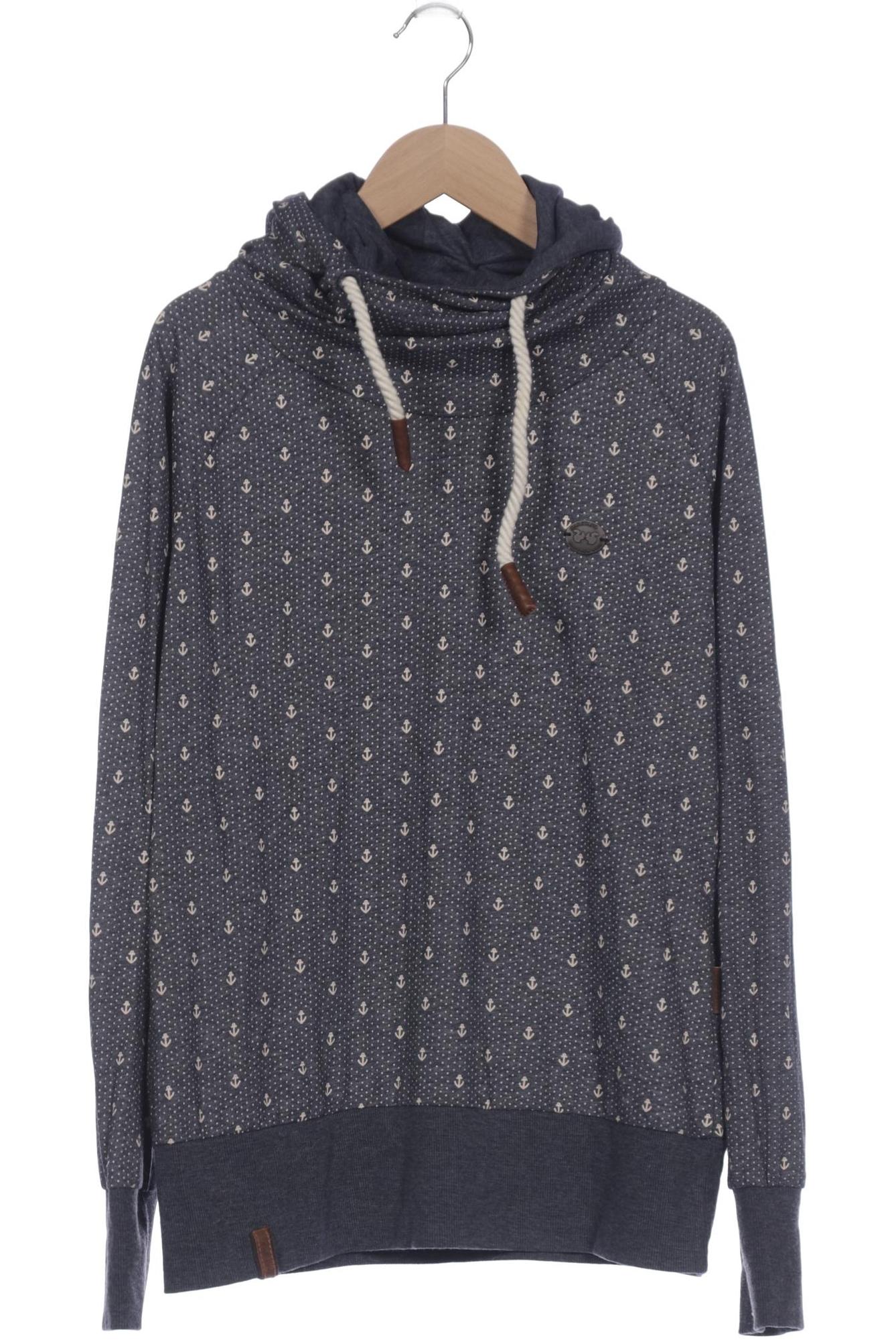 Naketano Damen Kapuzenpullover, marineblau, Gr. 42