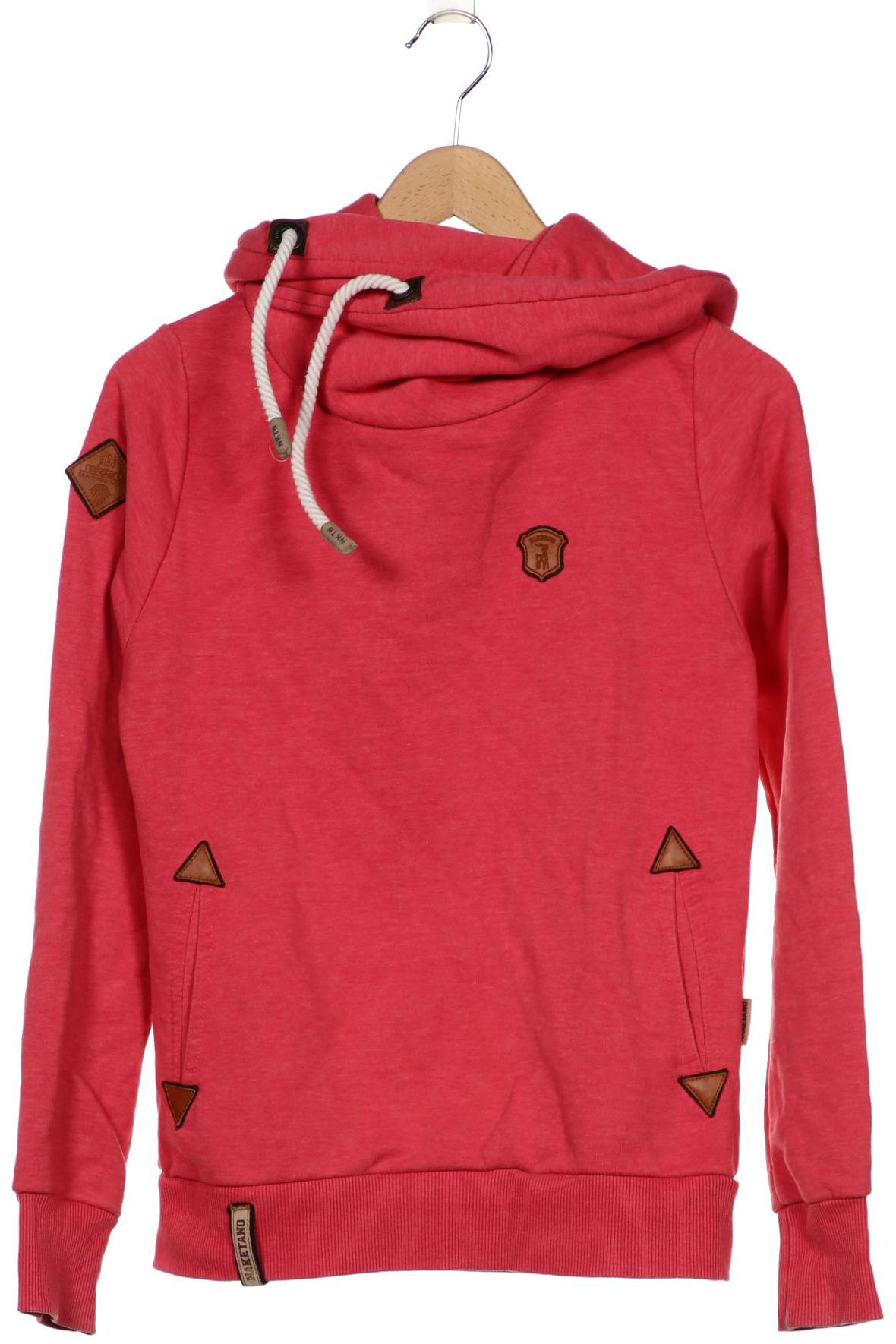 Naketano Damen Kapuzenpullover, pink, Gr. 38