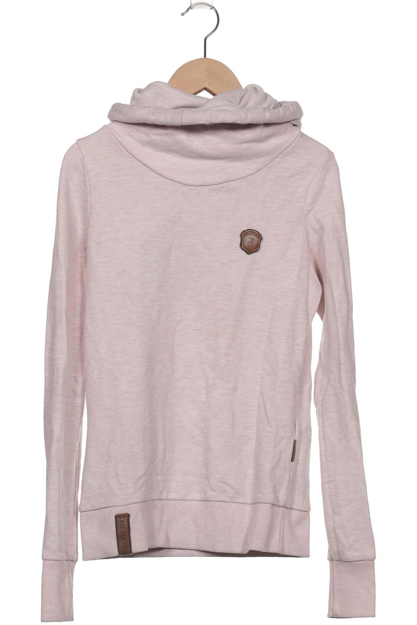 Naketano Damen Kapuzenpullover, pink, Gr. 36