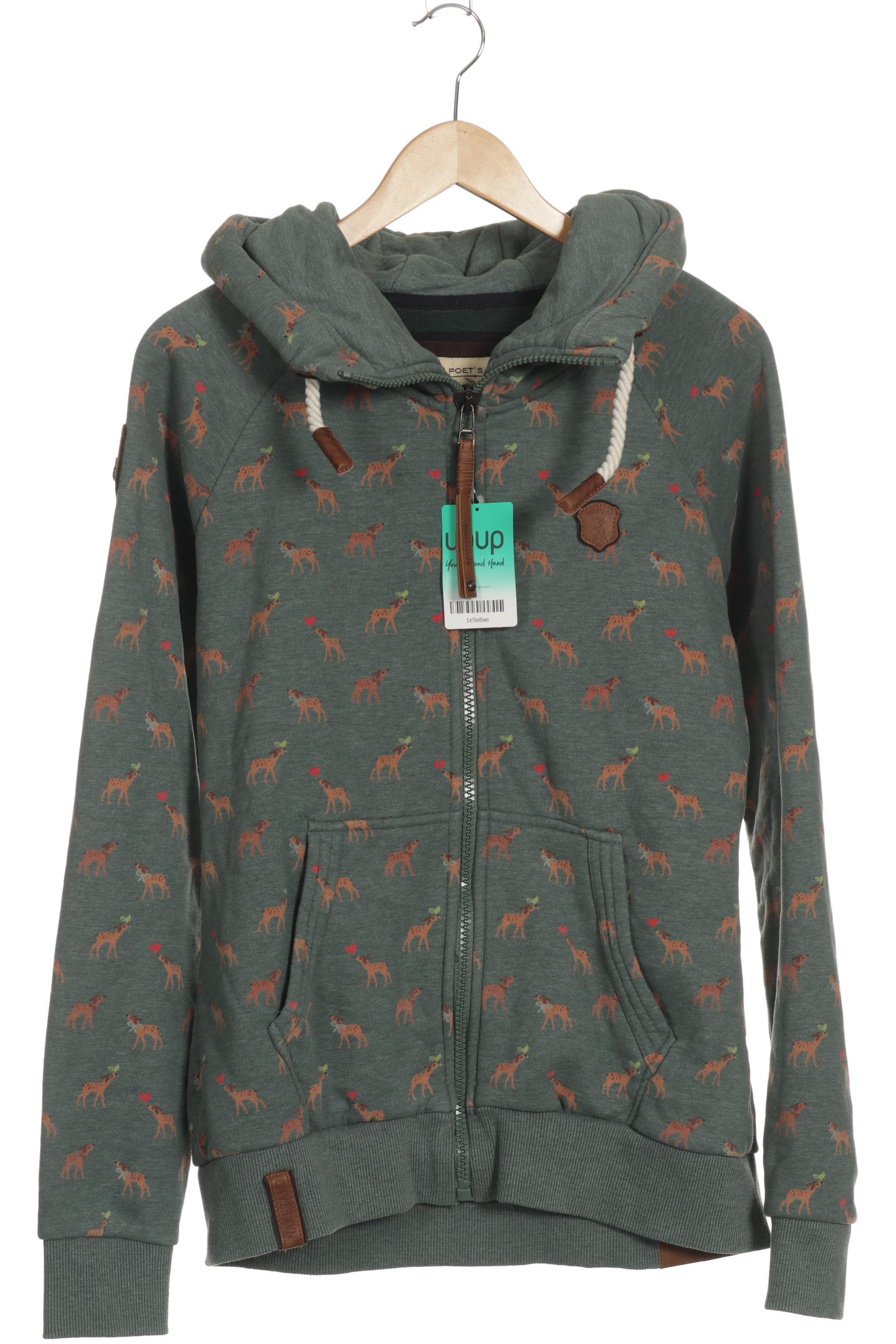 Naketano Damen Kapuzenpullover, grün, Gr.