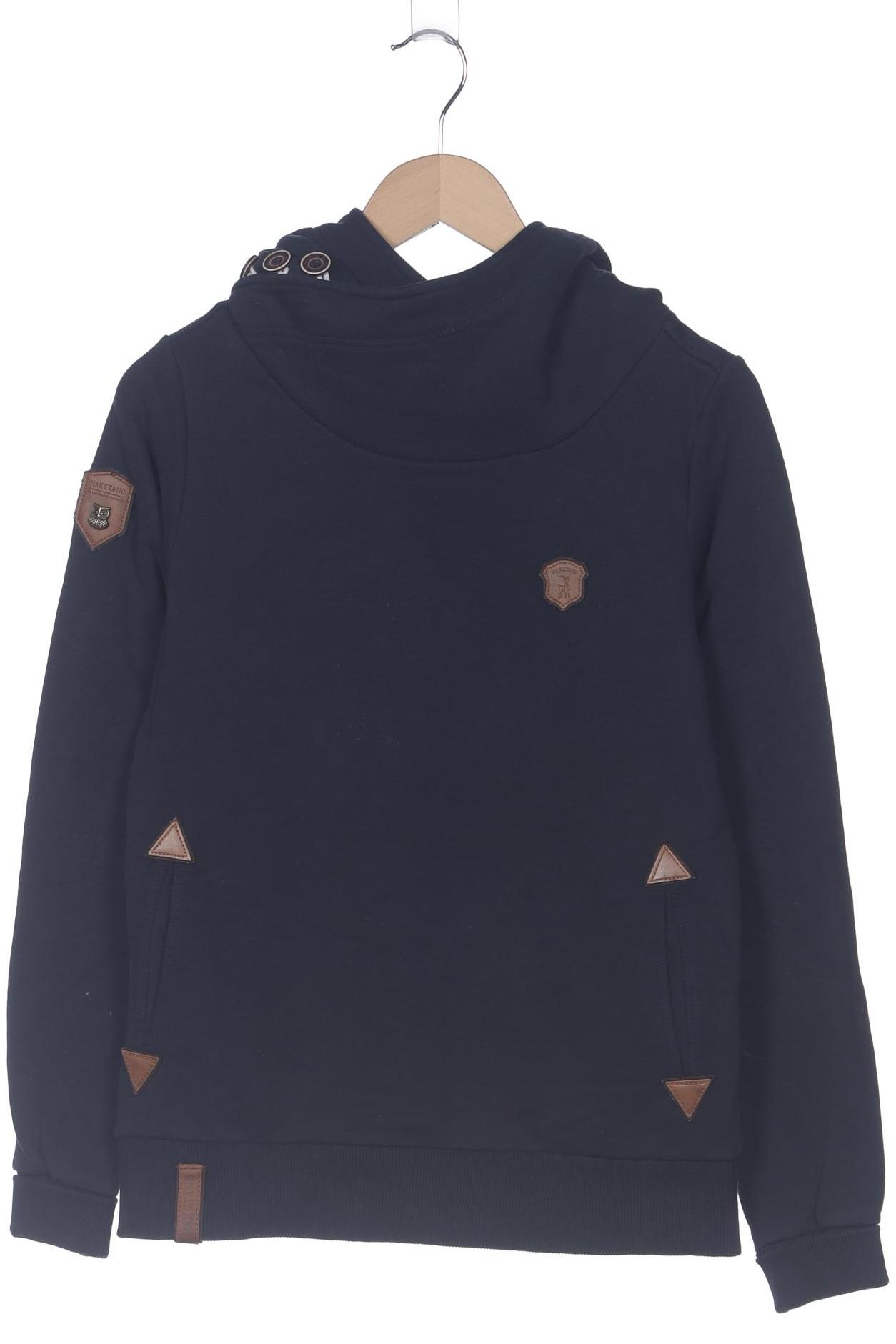 Naketano Damen Kapuzenpullover, marineblau, Gr. 42