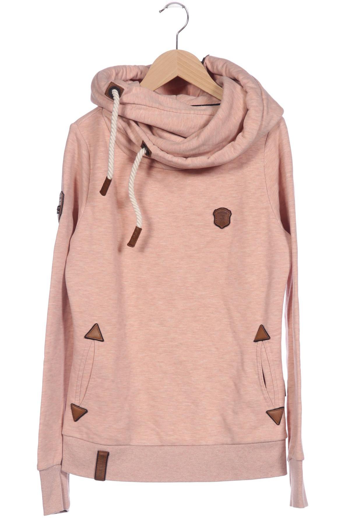 Naketano Damen Kapuzenpullover, pink, Gr. 38