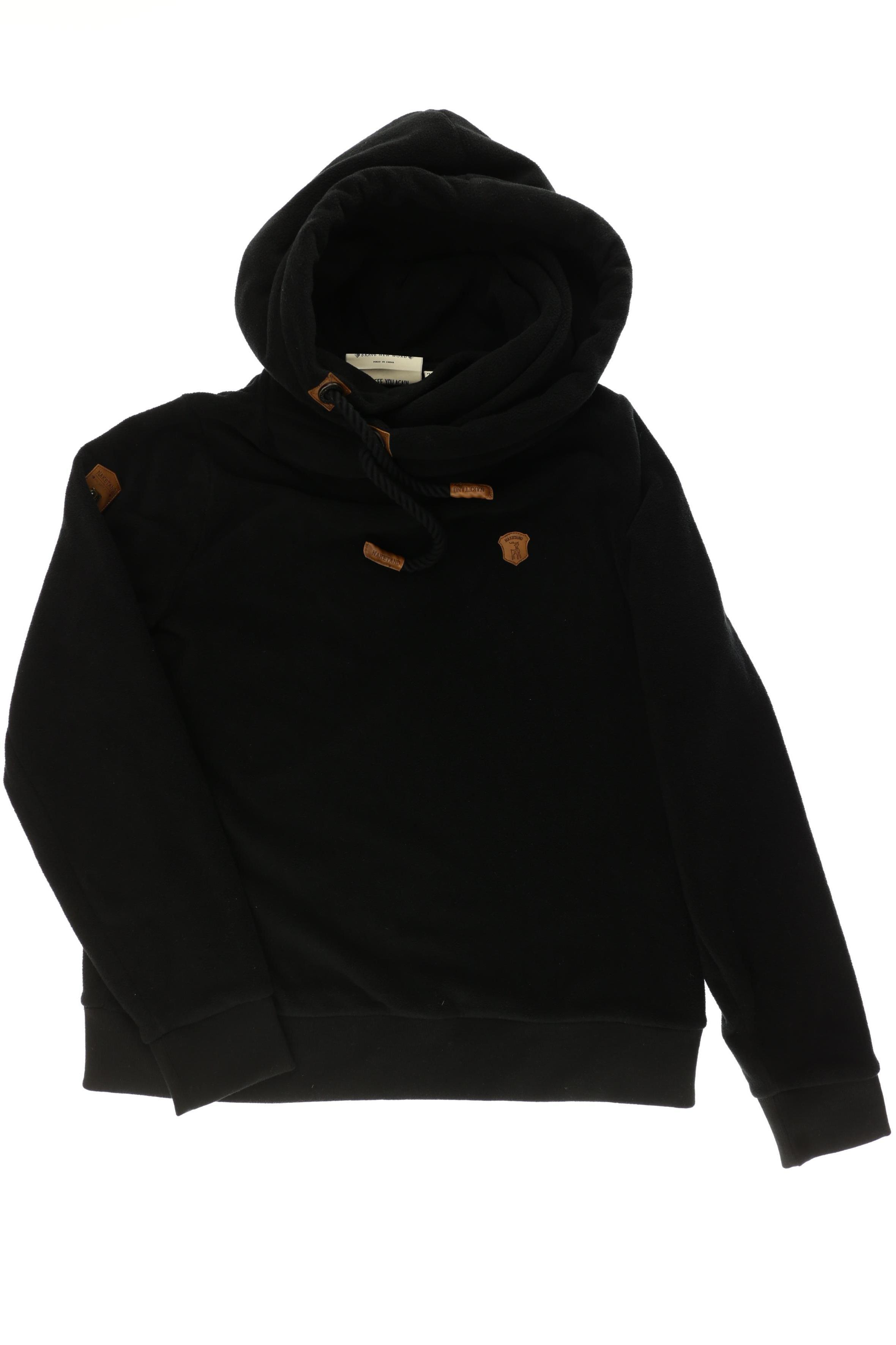 Naketano Damen Kapuzenpullover, schwarz, Gr.