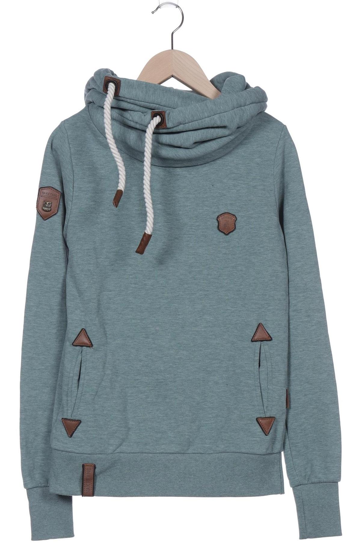 Naketano Damen Kapuzenpullover, grün, Gr. 36