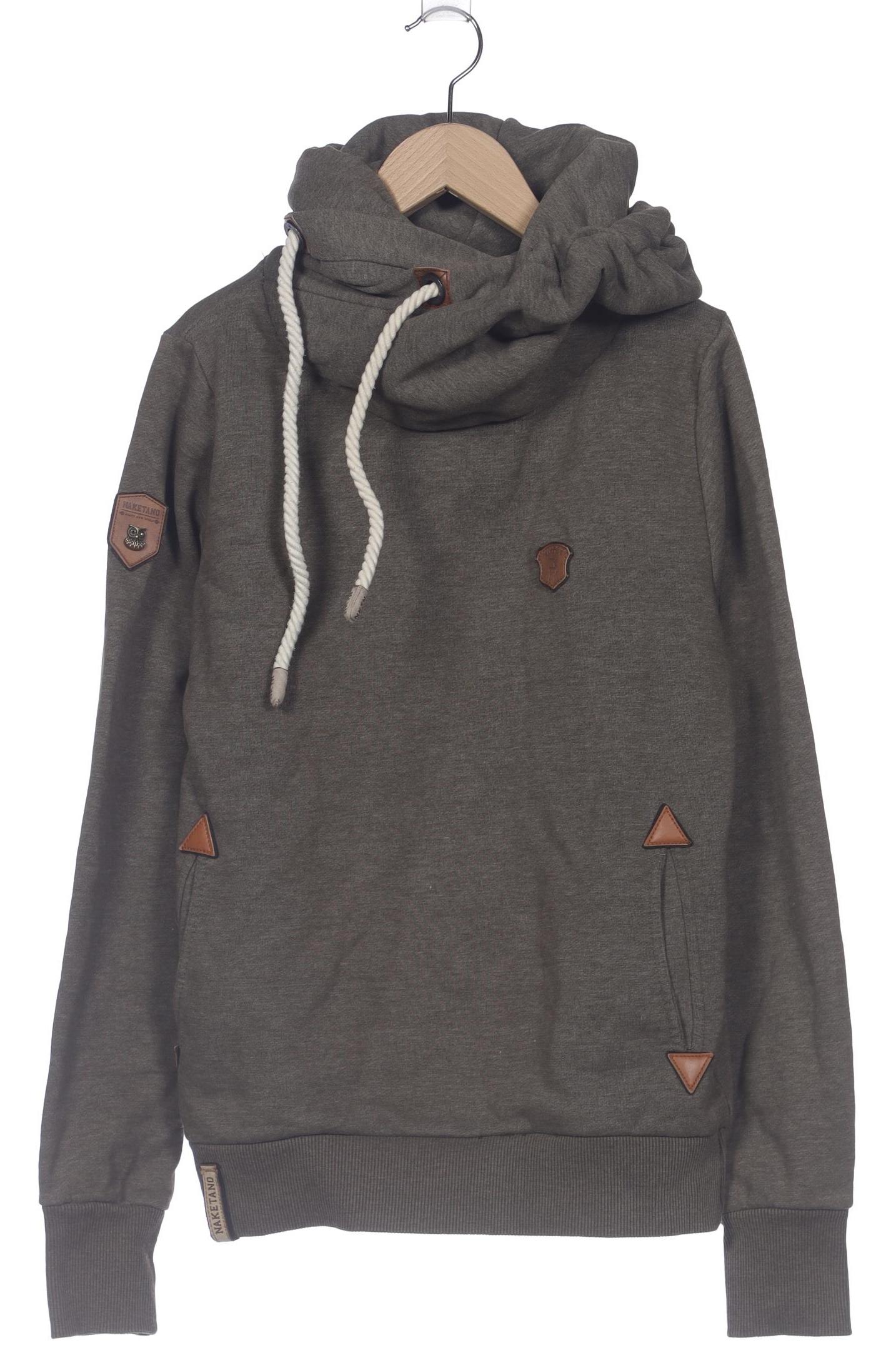 Naketano Damen Kapuzenpullover, grün, Gr. 38