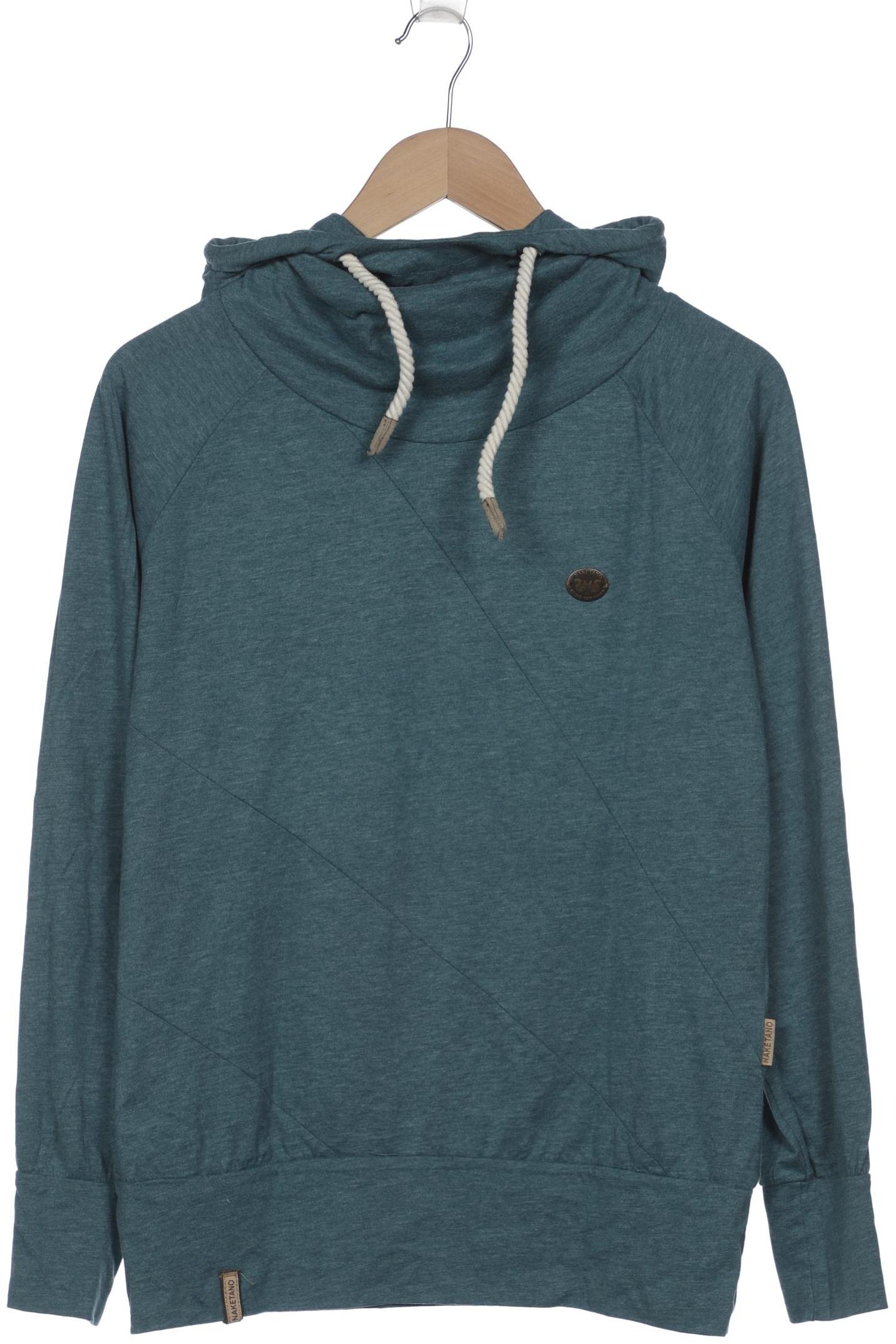Naketano Damen Kapuzenpullover, türkis, Gr. 42