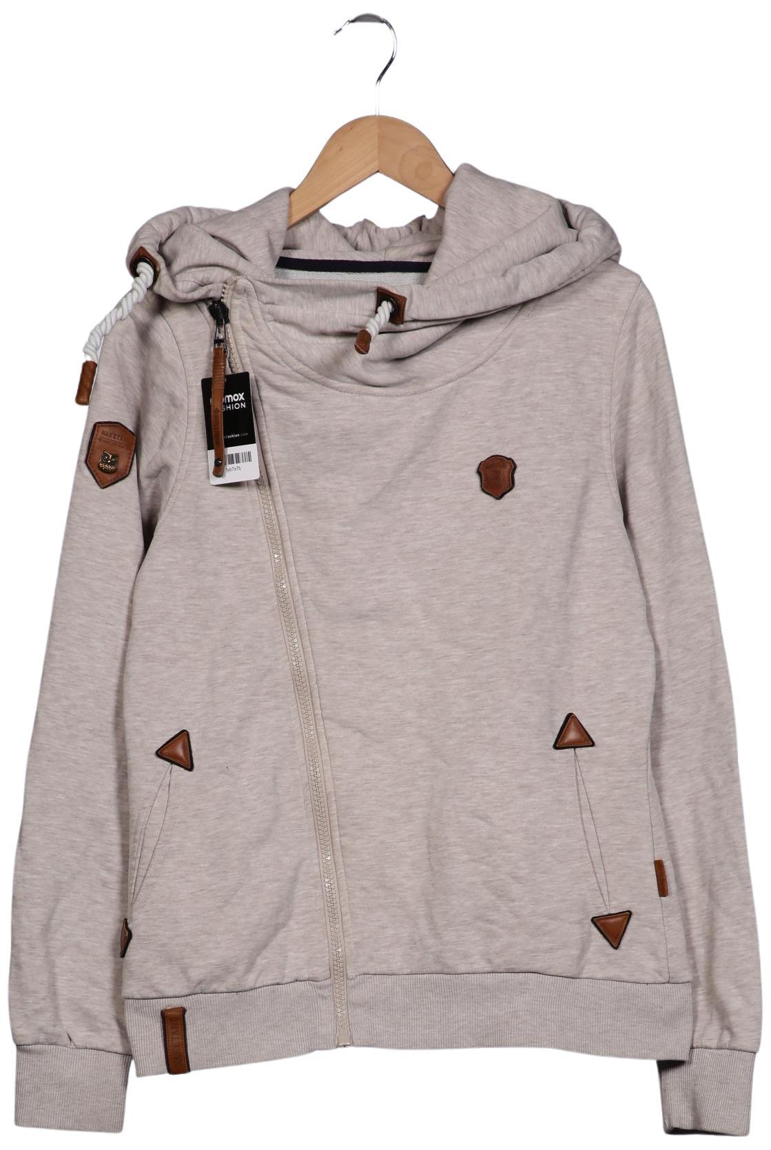 Naketano Damen Kapuzenpullover, beige, Gr. 44