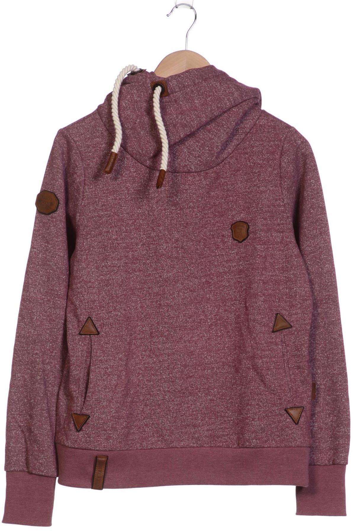 Naketano Damen Kapuzenpullover, bordeaux, Gr. 42
