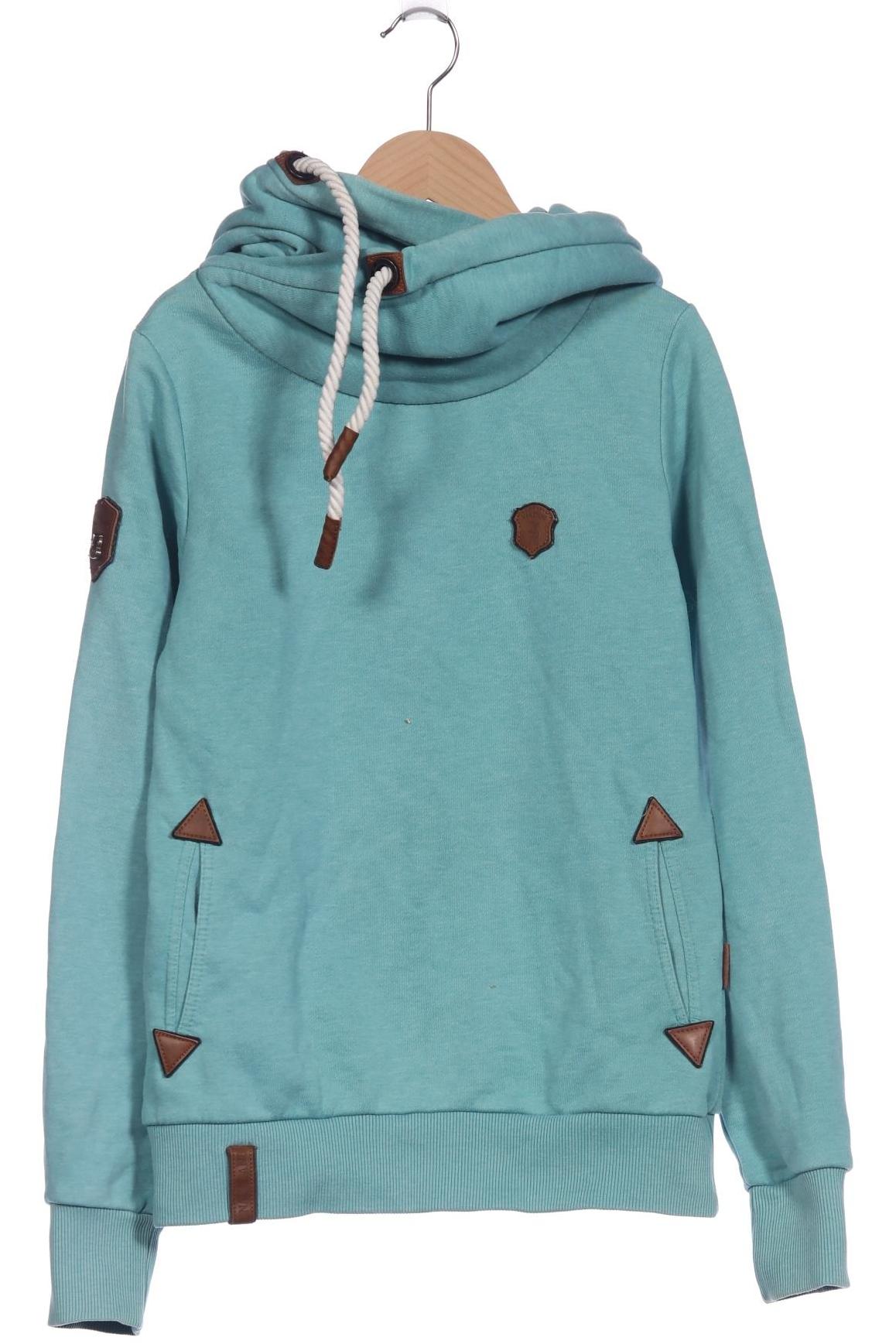 Naketano Damen Kapuzenpullover, hellblau, Gr. 38
