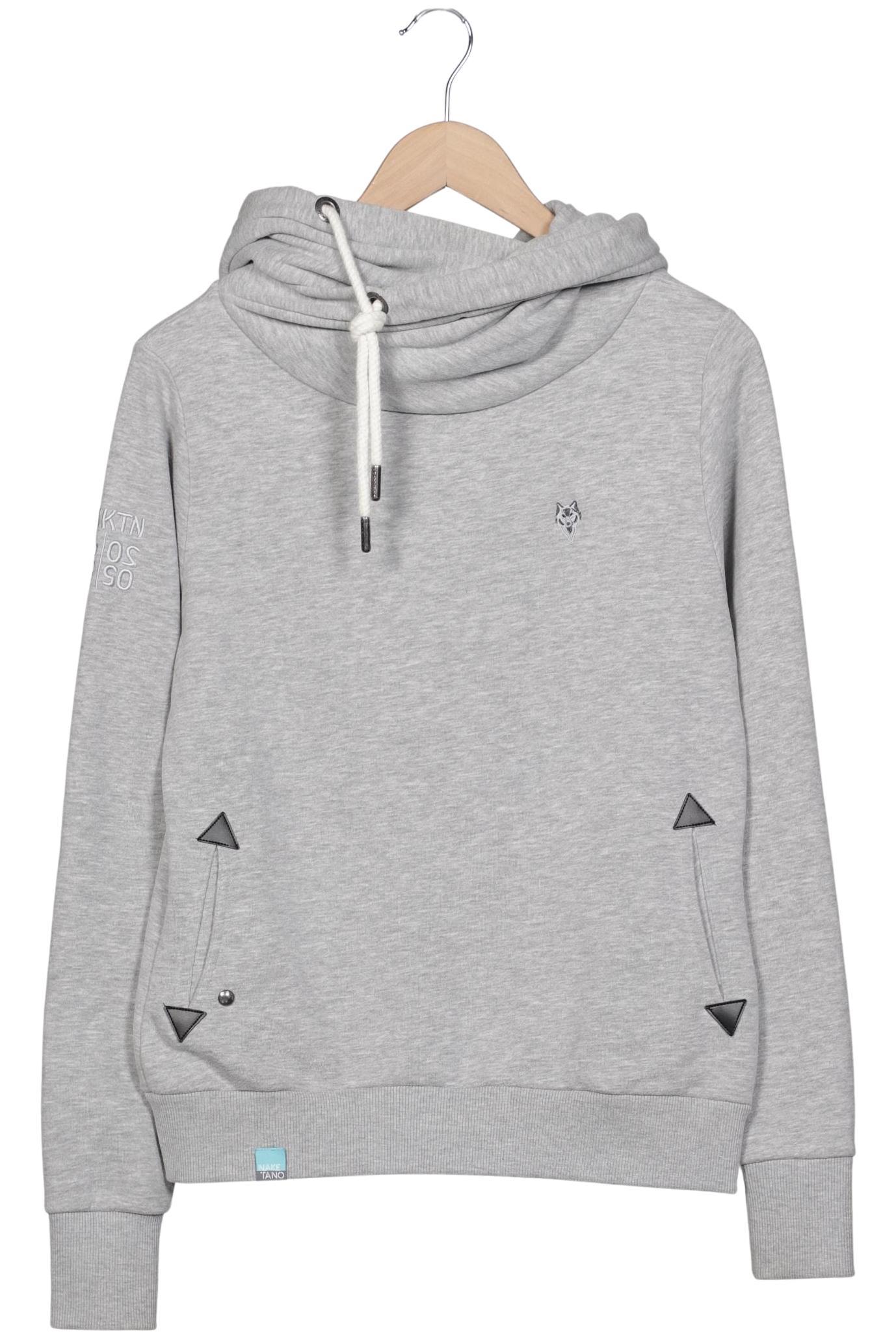 Naketano Damen Kapuzenpullover, grau, Gr. 38