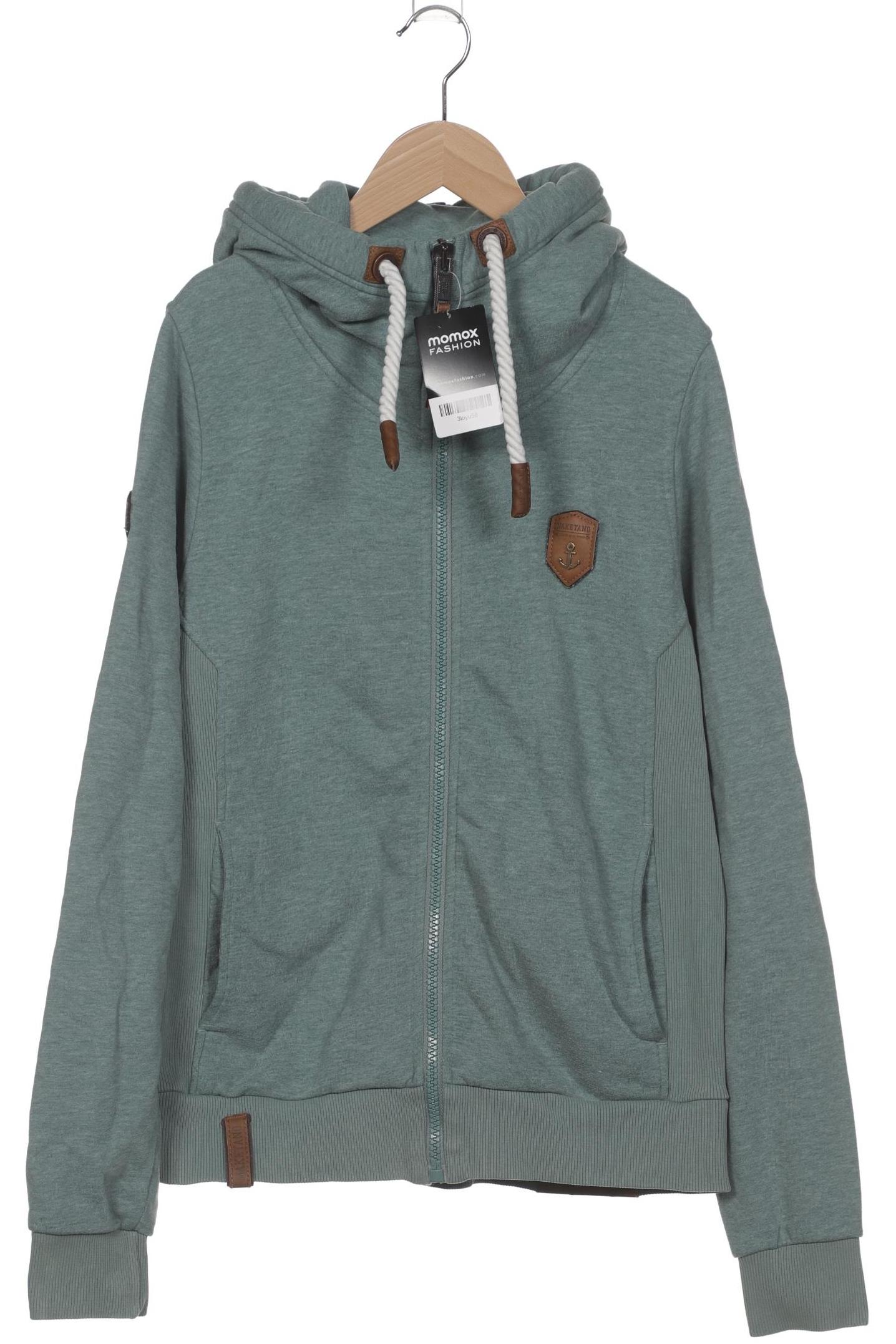 Naketano Damen Kapuzenpullover, grün, Gr. 38