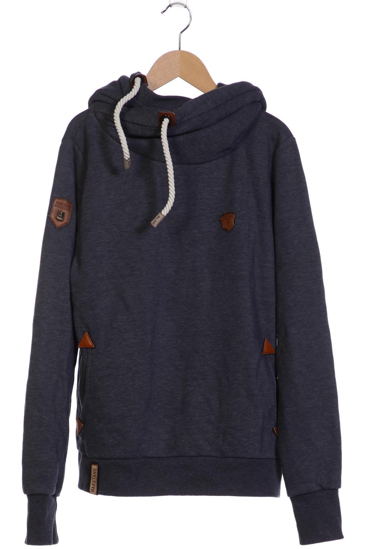 Naketano Damen Kapuzenpullover, marineblau, Gr. 42