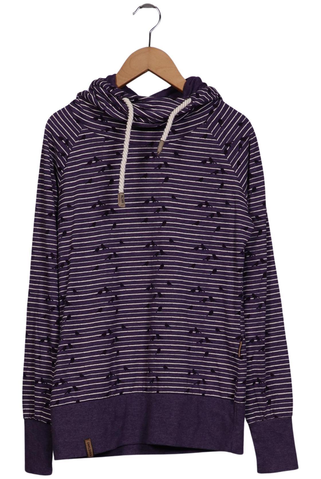 Naketano Damen Kapuzenpullover, flieder, Gr. 38