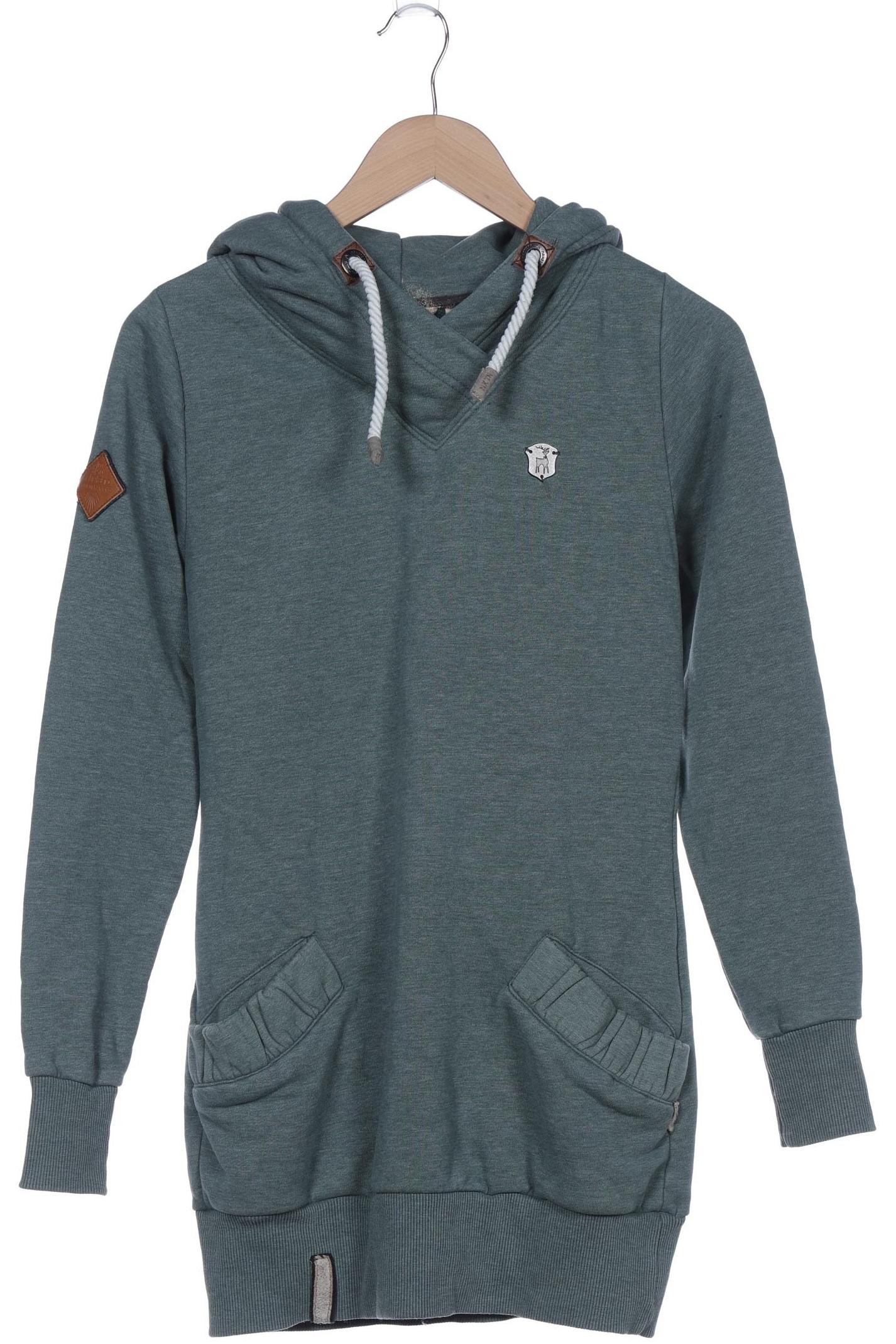 Naketano Damen Kapuzenpullover, grün, Gr. 36